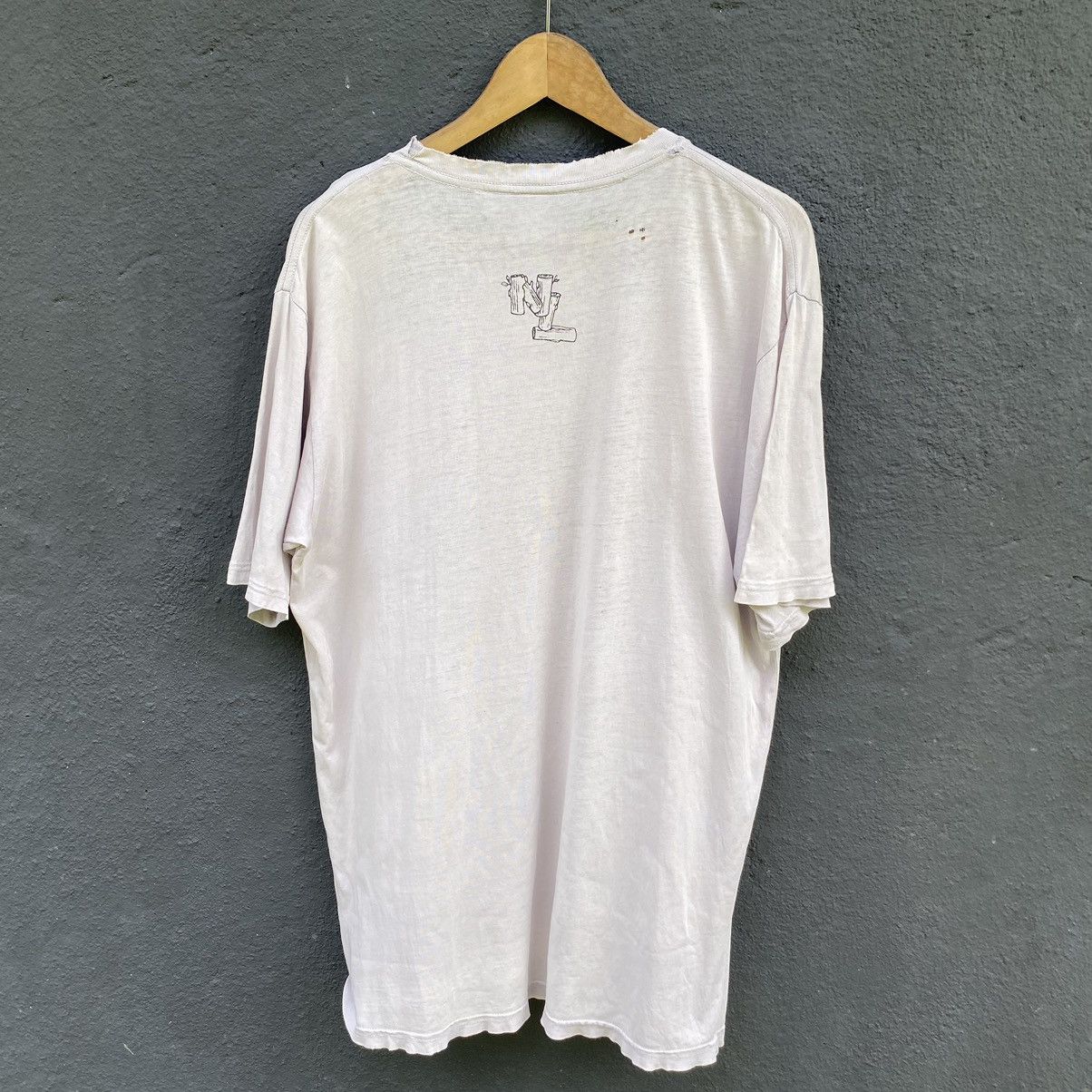 Vintage 💥SICK💥Thrashed Vintage Y2K Noosa Longboards Surf Tee Size US L / EU 52-54 / 3 - 10 Thumbnail