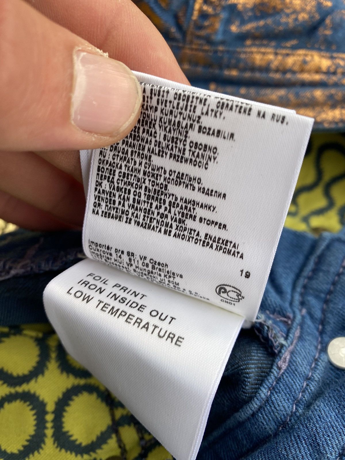 Vivienne Westwood x Lee Overprinted New Jeans