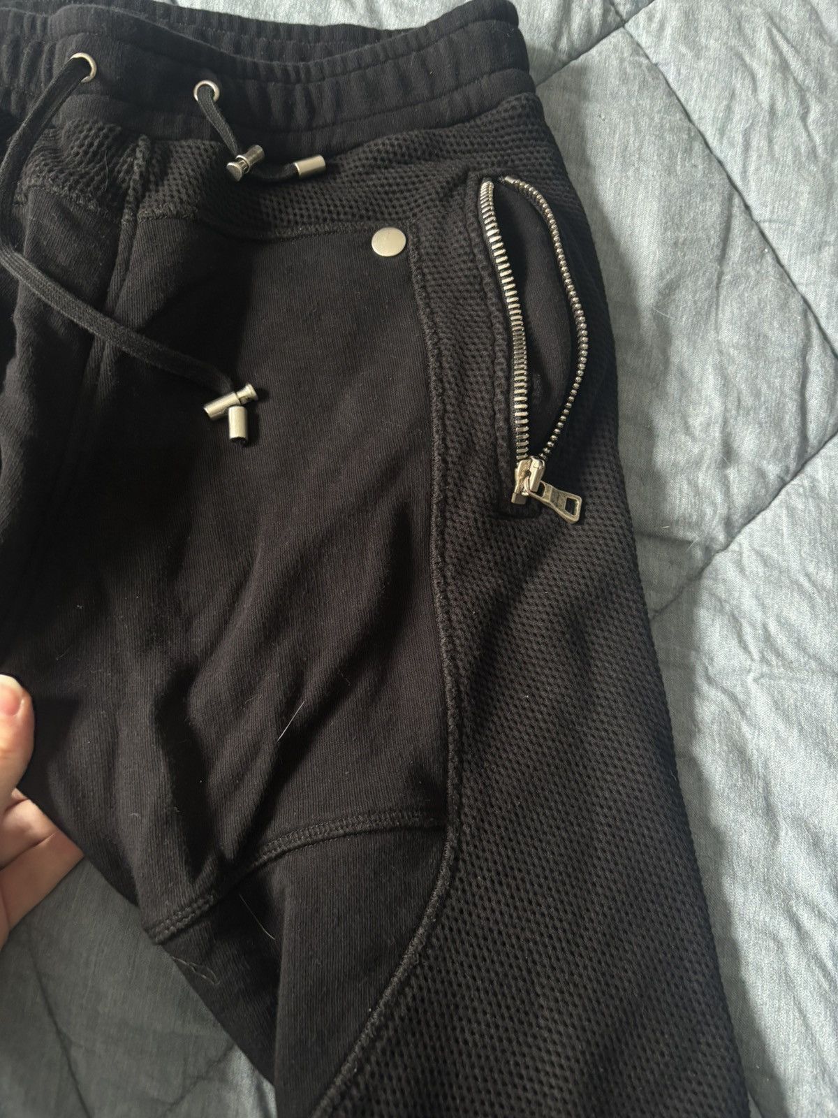 Balmain Balmain Decarnin Era Biker Joggers Size US 28 / EU 44 - 2 Thumbnail