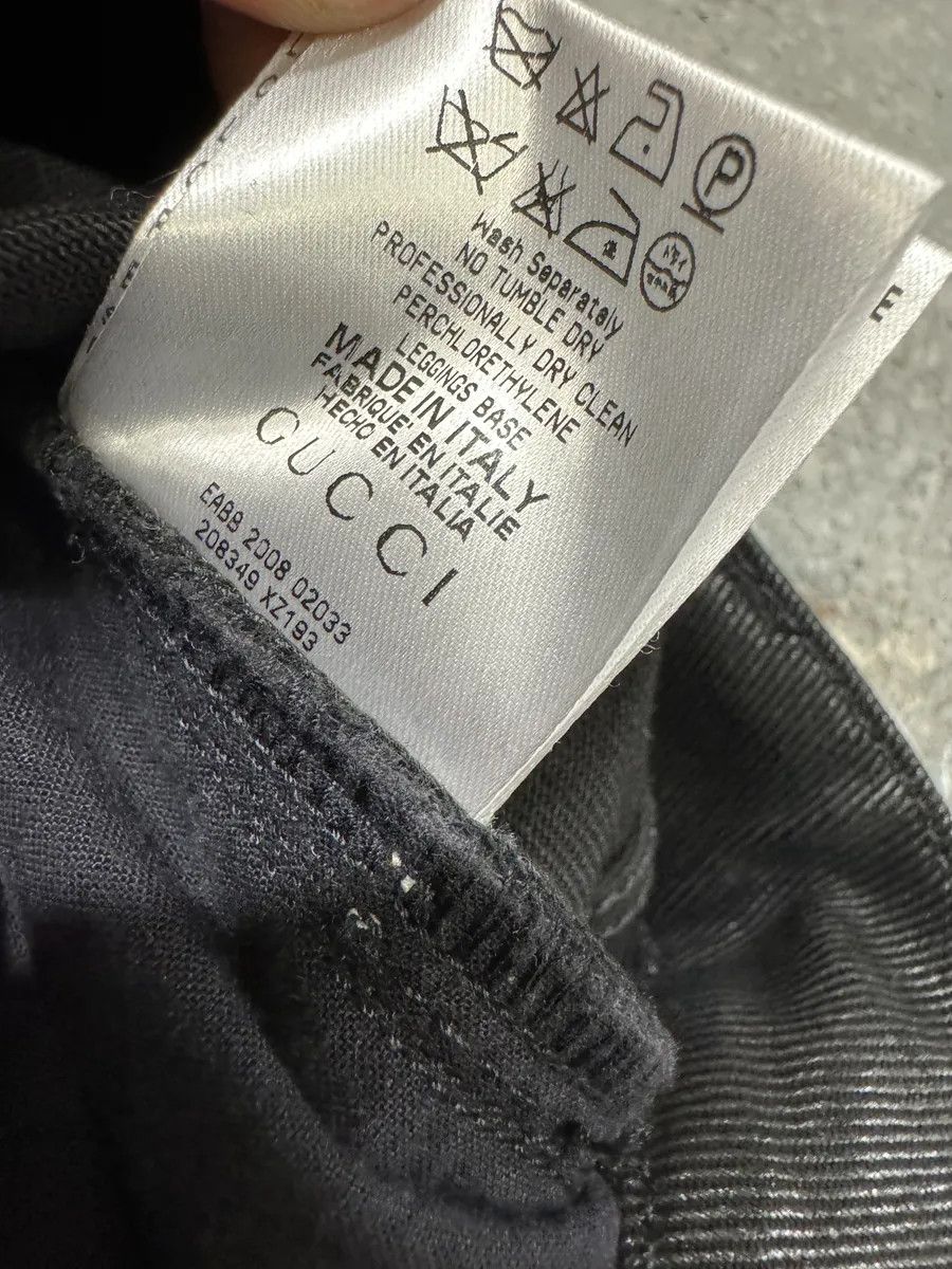 Gucci FW2008 Gucci Black Elegant 2 Zips Pants Size 27" / US 4 / IT 40 - 7 Thumbnail