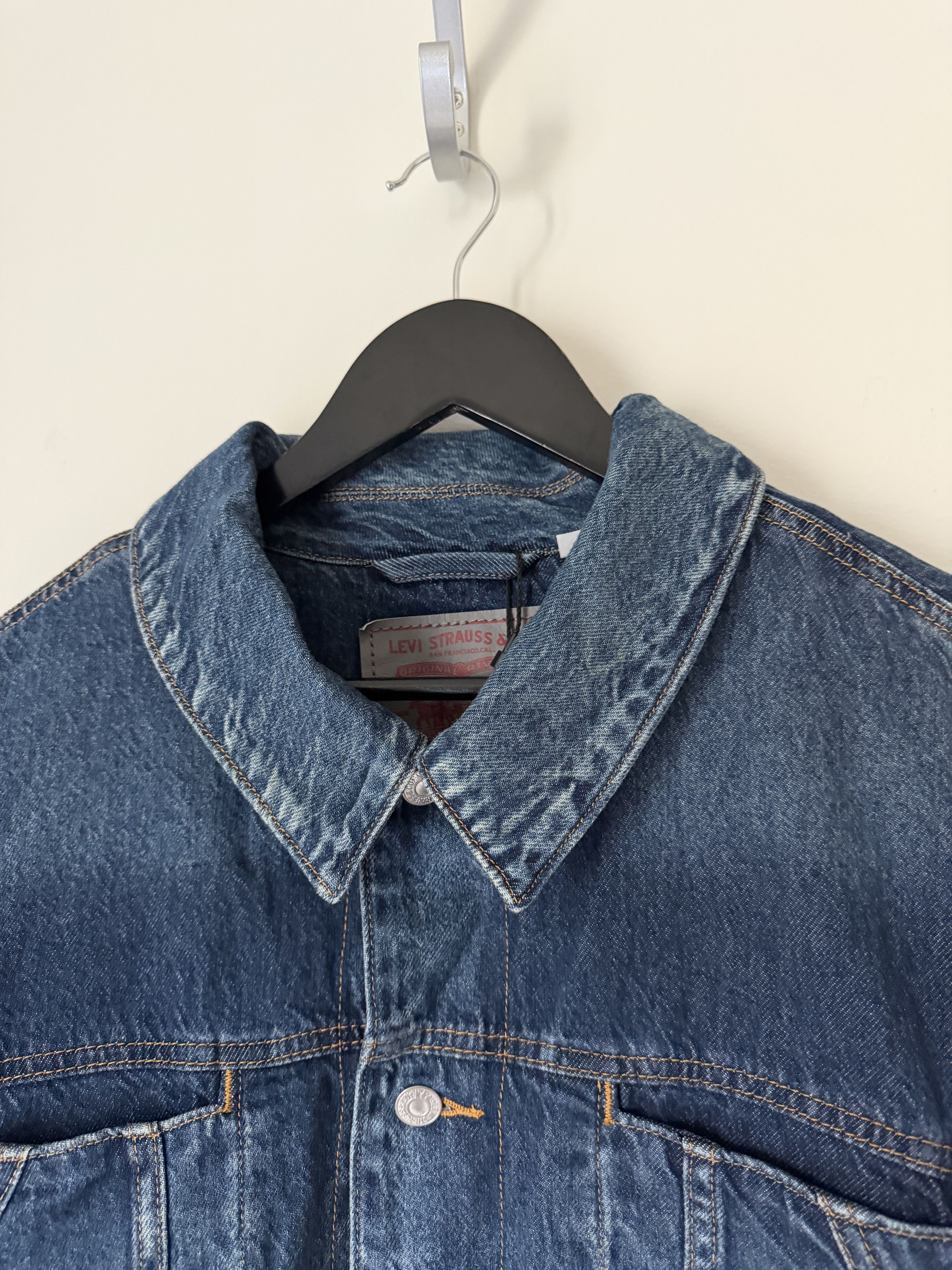 Kiko Kostadinov × Levi's Kiko Kostadinov Levi's Denim Jacket in Blue Size US XL / EU 56 / 4 - 2 Thumbnail