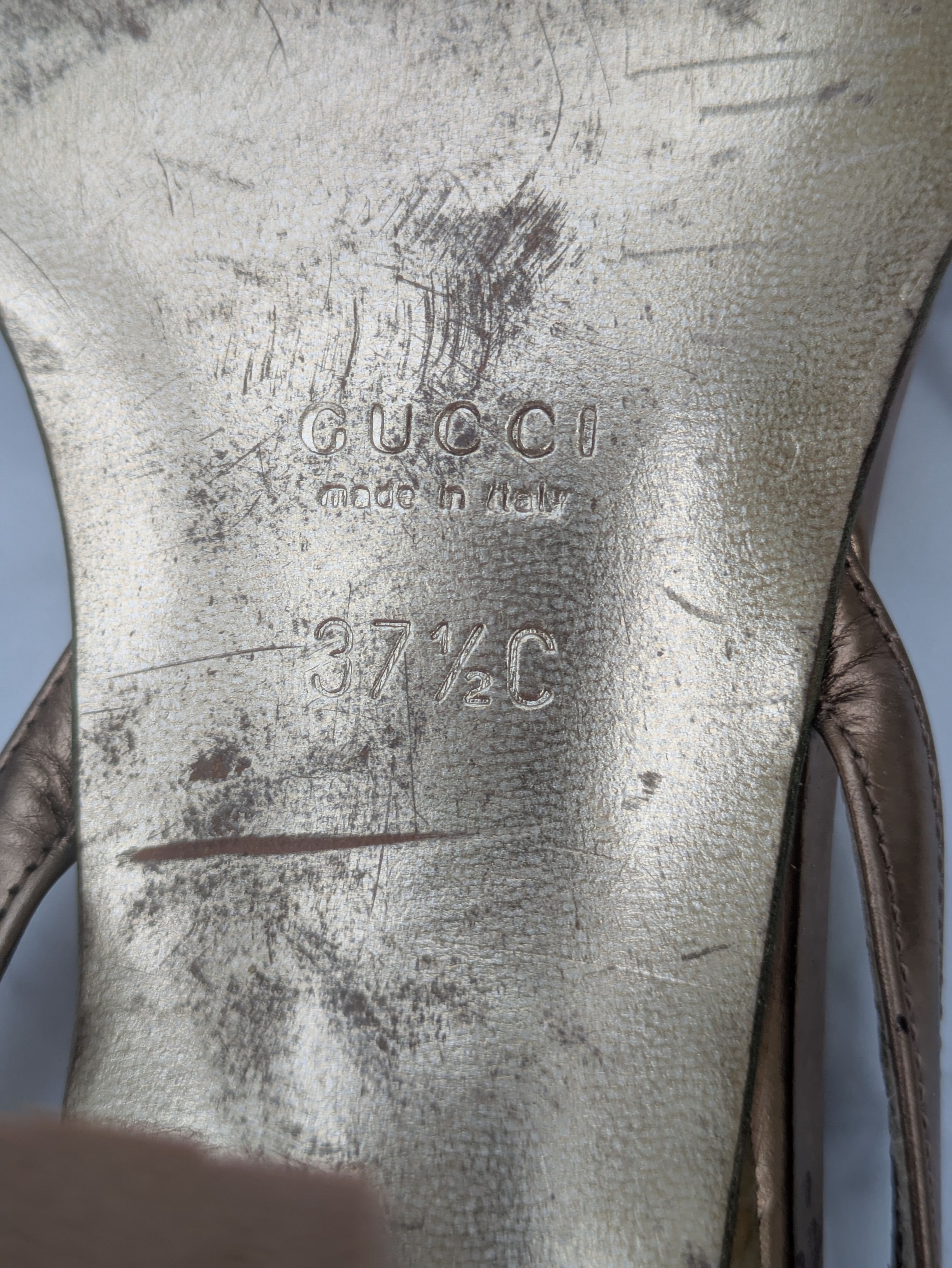 Gucci Tom Ford Gucci embellished heels Fall 2000 Collection Size US 6.5 / IT 36.5 - 6 Thumbnail