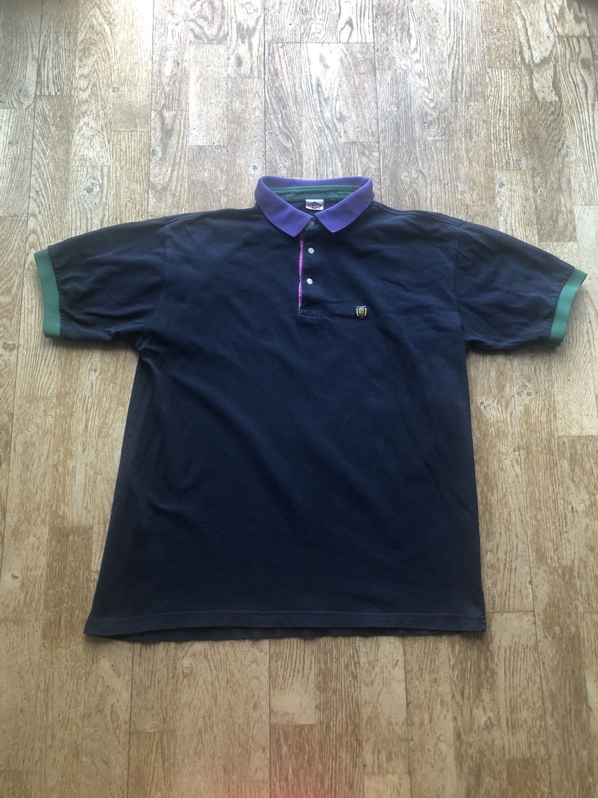 Vintage RARE LEE COOPER VINTAGE QUALITY LIGHT POLO SHIRT Size US L / EU 52-54 / 3 - 1 Thumbnail