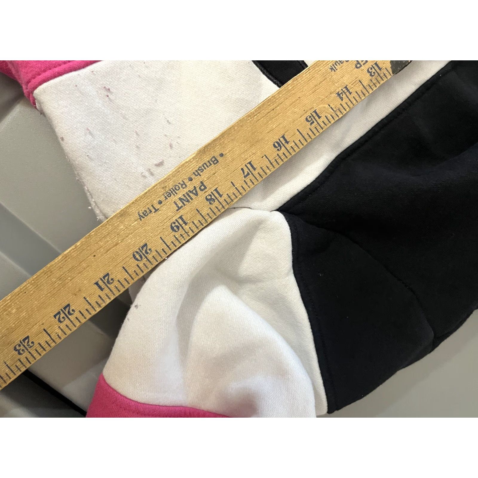 Fila FILA WOMEN'S COLORBLOCK HOODIE PINK LONG SLEEVE SWEATSHIRT XL Pullover Sweatshirt Activewear Womens Size XL / US 12-14 / IT 48-50 - 5 Thumbnail