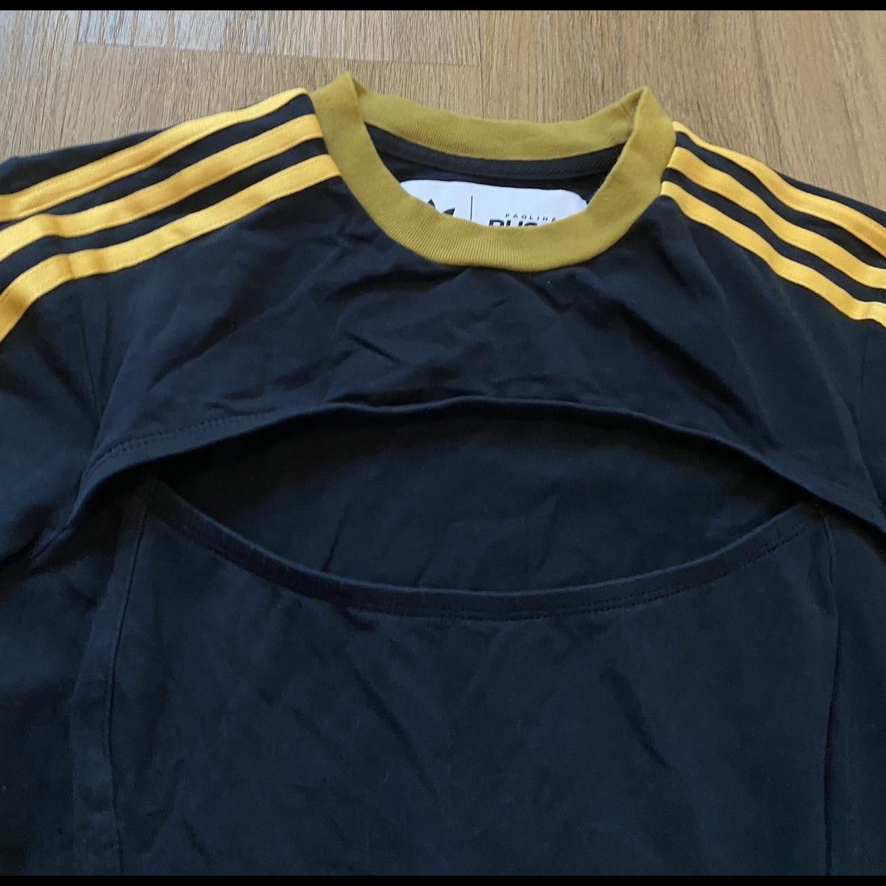 Adidas Adidas x Paolina Russo black and yellow crop Size US M / EU 48-50 / 2 - 3 Thumbnail