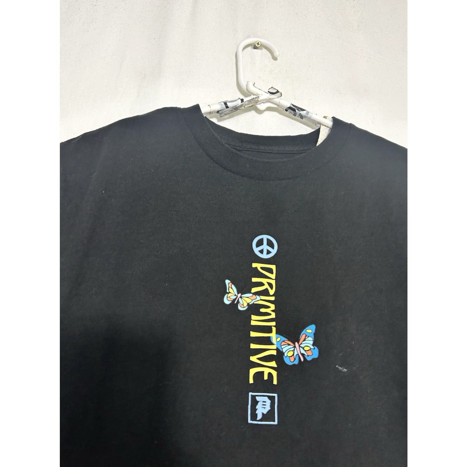 Primitive Primitive Womens Medium Black Graphic Mental Health T-Shirt Size M / US 6-8 / IT 42-44 - 4 Thumbnail