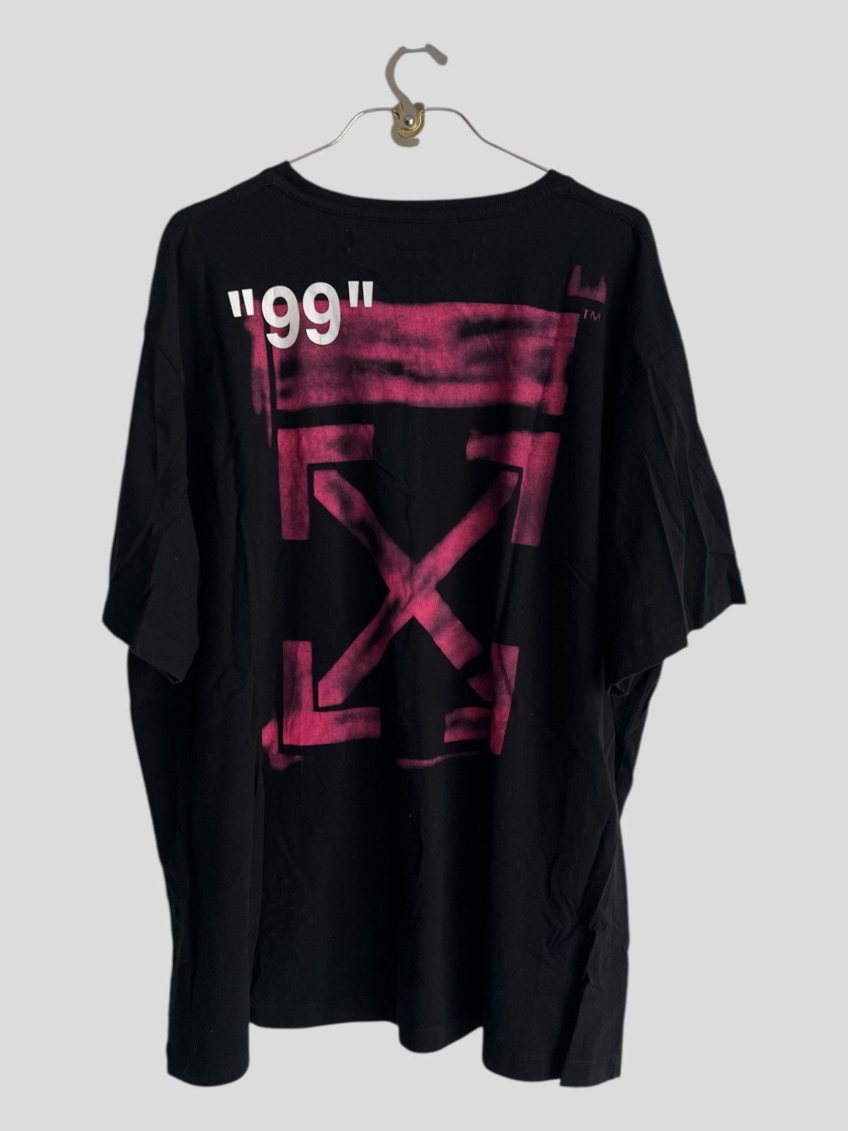 Off-White SS19 Off-White C/O Virgil Abloh "Impression" Oversized Shirt Size US L / EU 52-54 / 3 - 4 Thumbnail