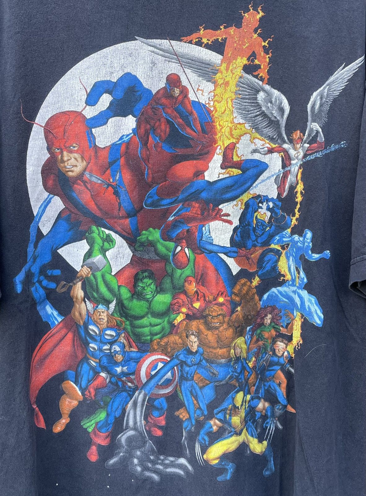Mad Engine Mad Engine Marvel Comics Shirt Spiderman Hulk Iron Size US XXL / EU 58 / 5 - 3 Thumbnail