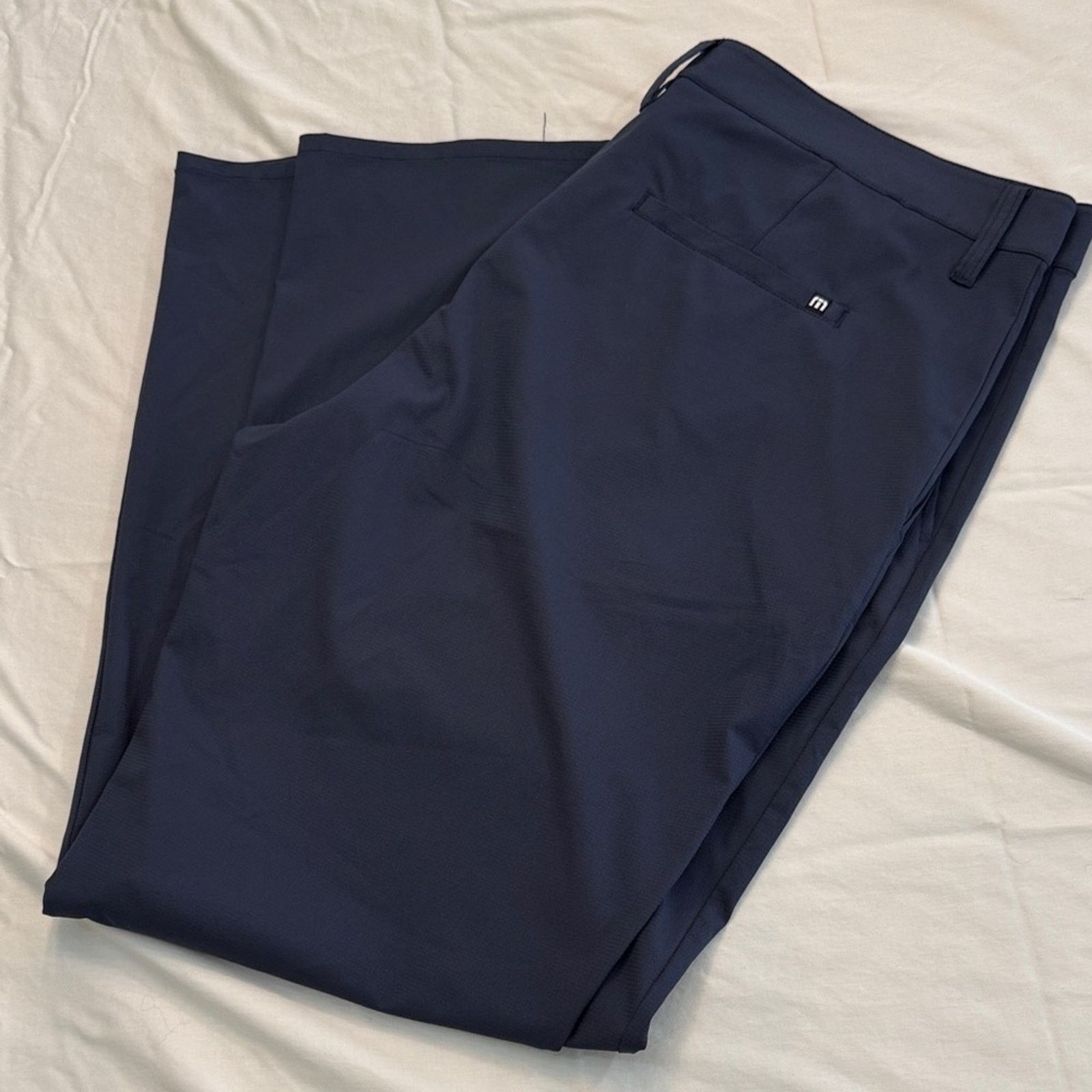 TravisMathew Travis Mathew - Men's Navy Blue Pants - 40/32 EUC Size US 40 / EU 56 - 5 Thumbnail