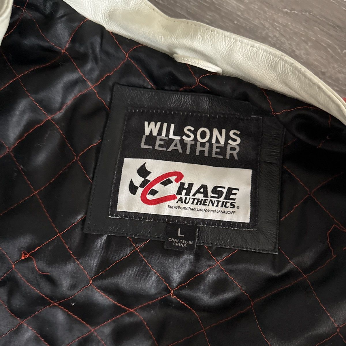 NASCAR Nascar Home Depo Leather Jacket Size US L / EU 52-54 / 3 - 5 Thumbnail