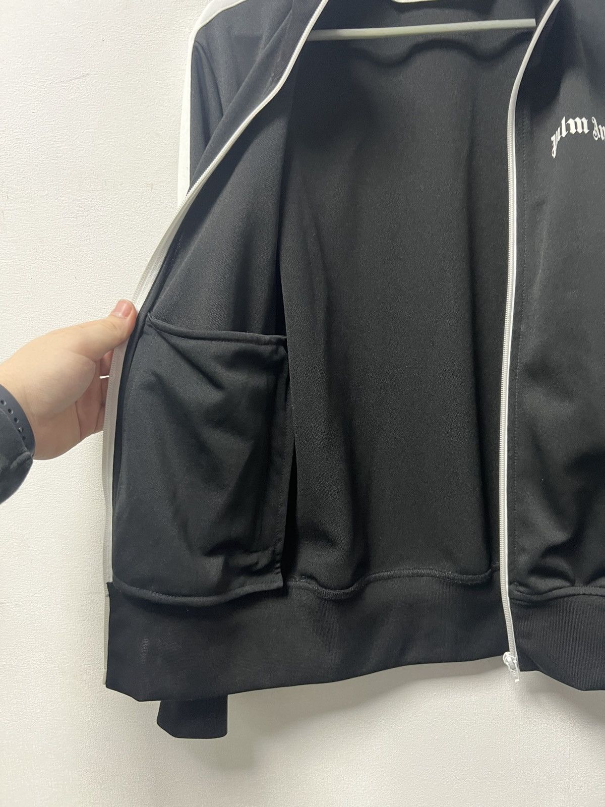 Palm Angels Palm Angels Track Jacket Black Drill Y2K XXS XS Mens Size US XS / EU 42 / 0 - 11 Thumbnail