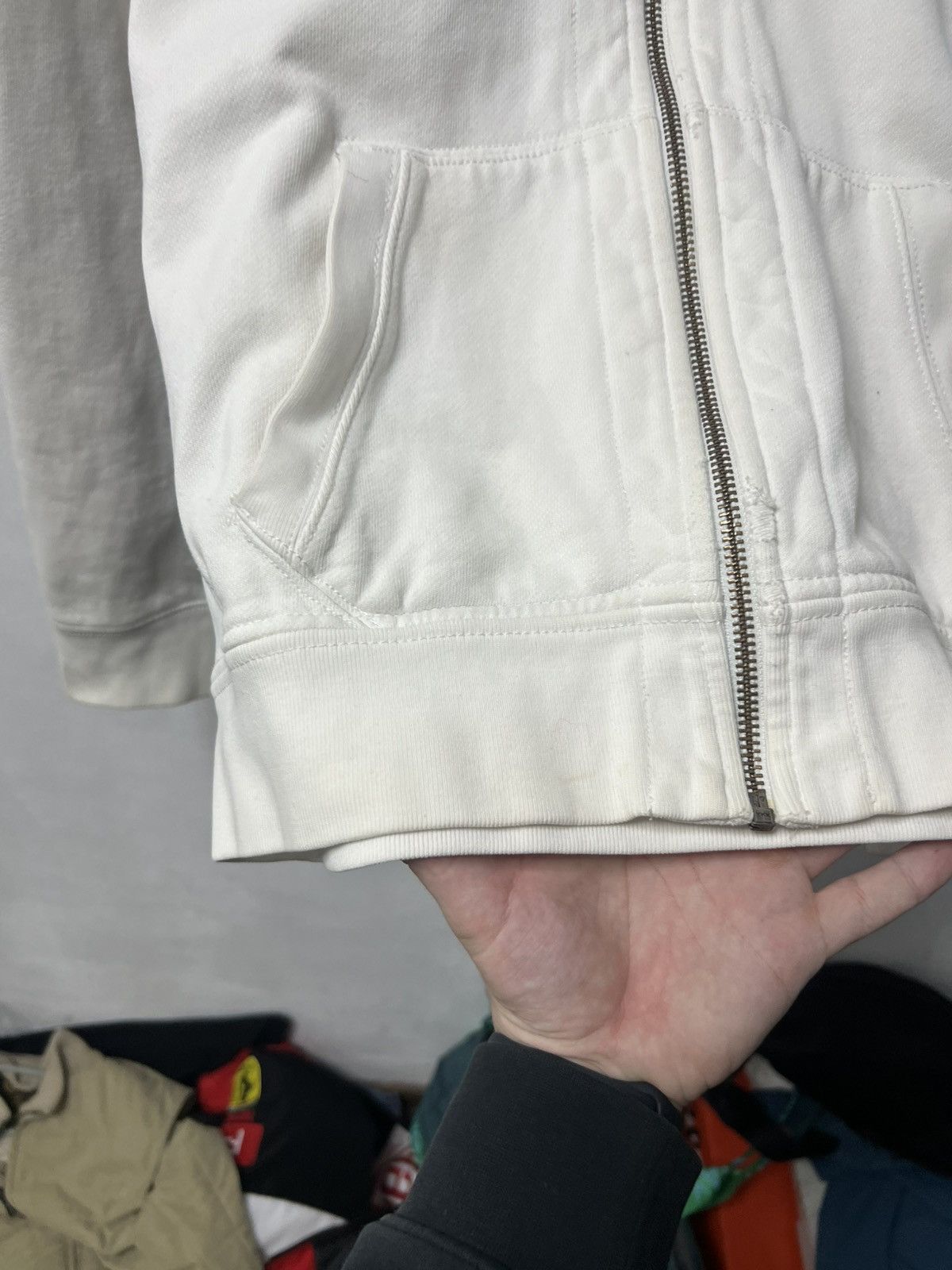 Polo Ralph Lauren Grey Polo Ralph Lauren Zip Up Hoodie Sweatshirt Size US L / EU 52-54 / 3 - 8 Thumbnail
