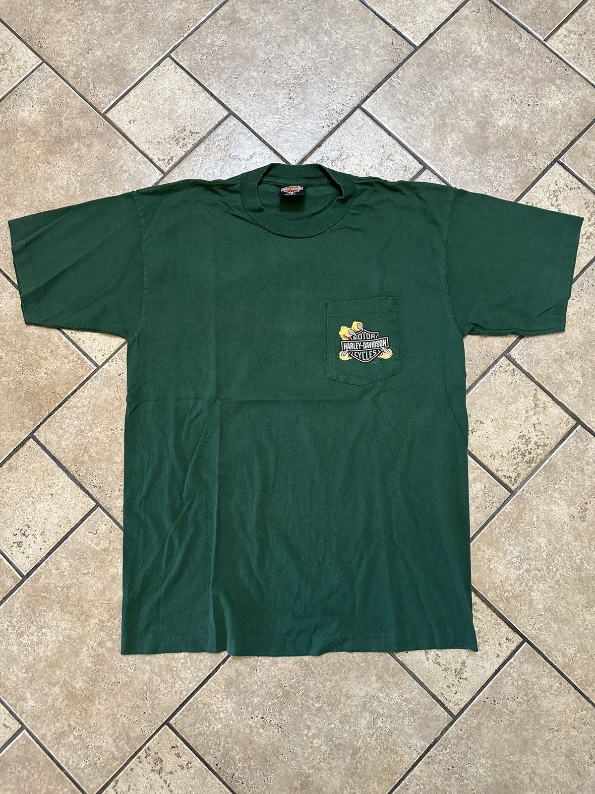 Harley Davidson Vintage 1986 Harley Davidson pocket tee Size US L / EU 52-54 / 3 - 2 Thumbnail
