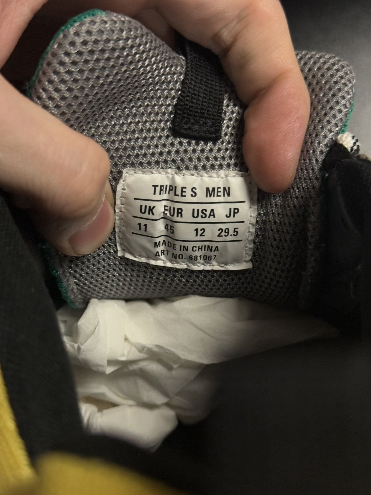 Balenciaga × Gucci 45EU/12US Gucci Balenciaga Triple S The Hacker Project Size US 12 / EU 45 - 14 Thumbnail