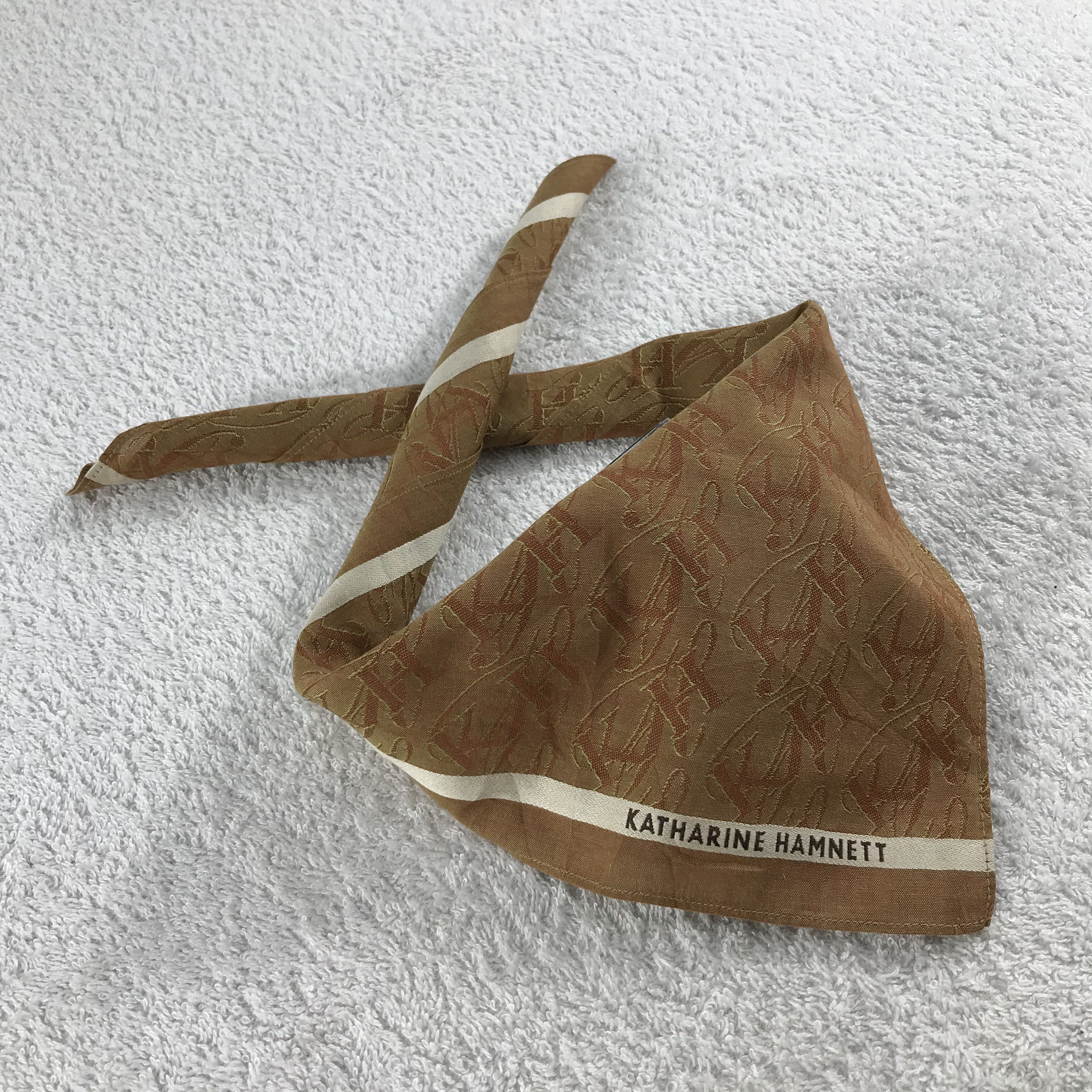 Katharine Hamnett London × Vintage Katharine Hamnett Bandana/ Handkerchief / Neckerchief Size ONE SIZE - 2 Thumbnail