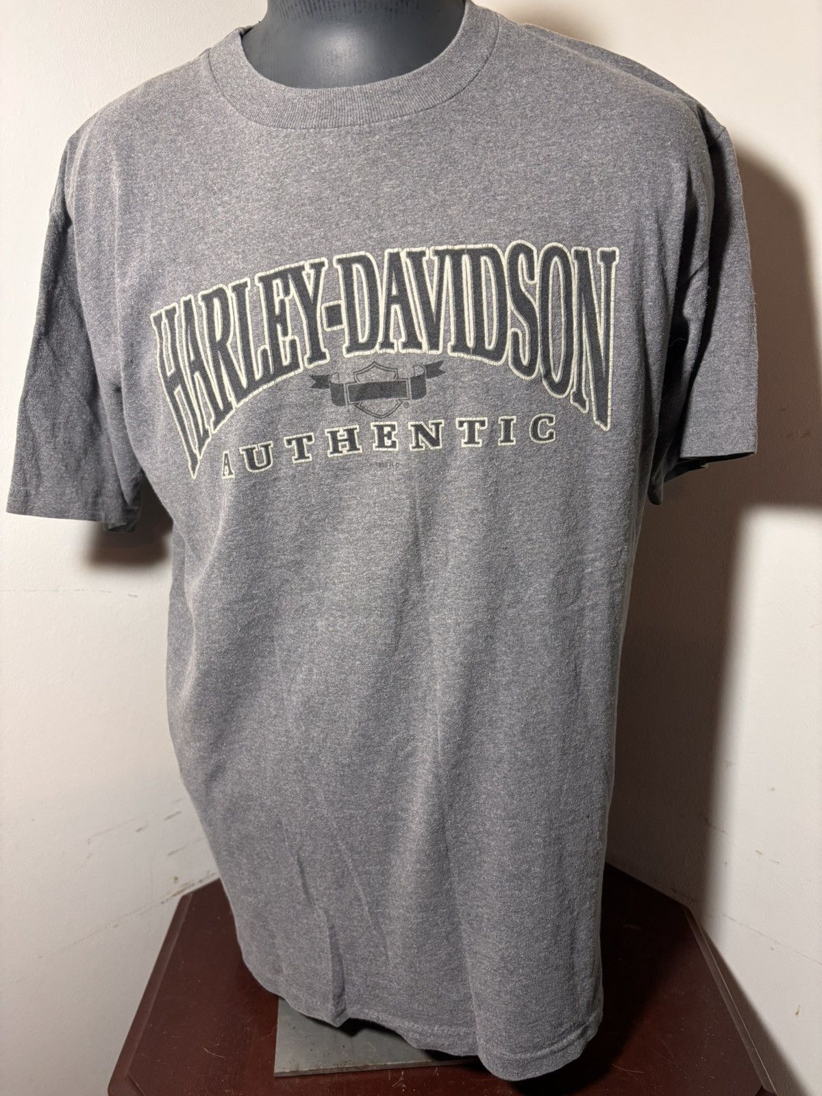 Harley Davidson × Vintage Vintage 90s Harley Davidson shirt Size US XL / EU 56 / 4 - 2 Thumbnail