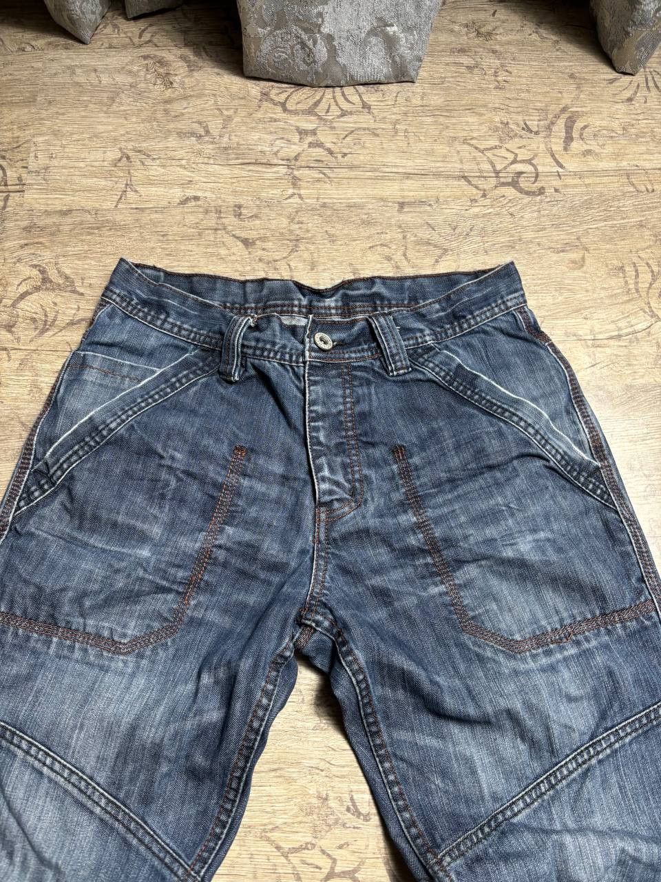 Japanese Brand RARE💥 Hysteric Glamour vibe! Double Knee g-star lgb jeans Size US 30 / EU 46 - 3 Thumbnail