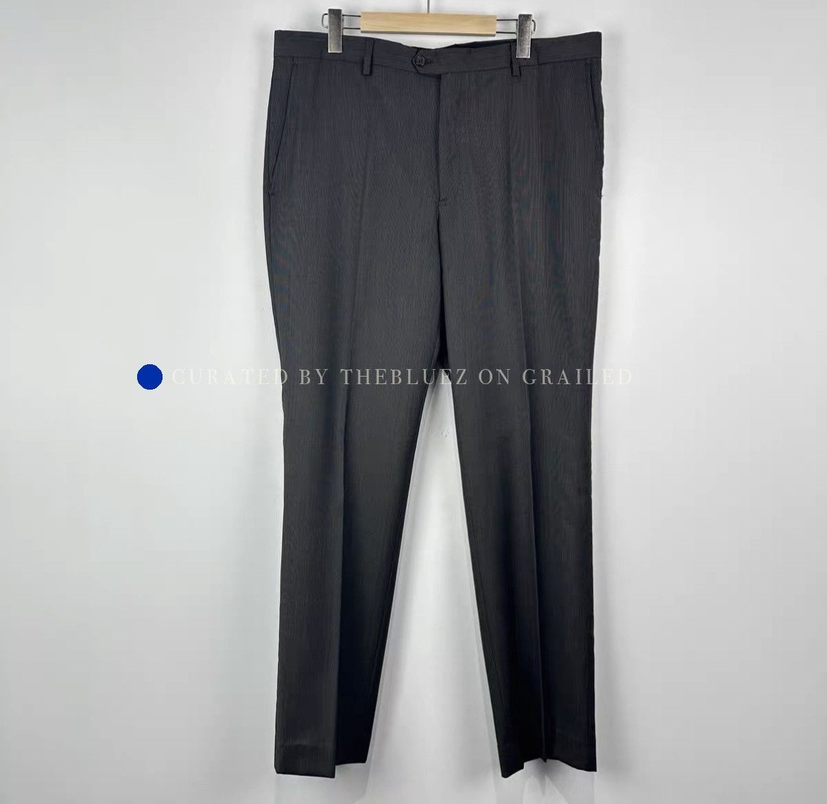 Yves Saint Laurent Black Tailored Dress Pants Size 40 Size US 40 / EU 56 - 1 Thumbnail