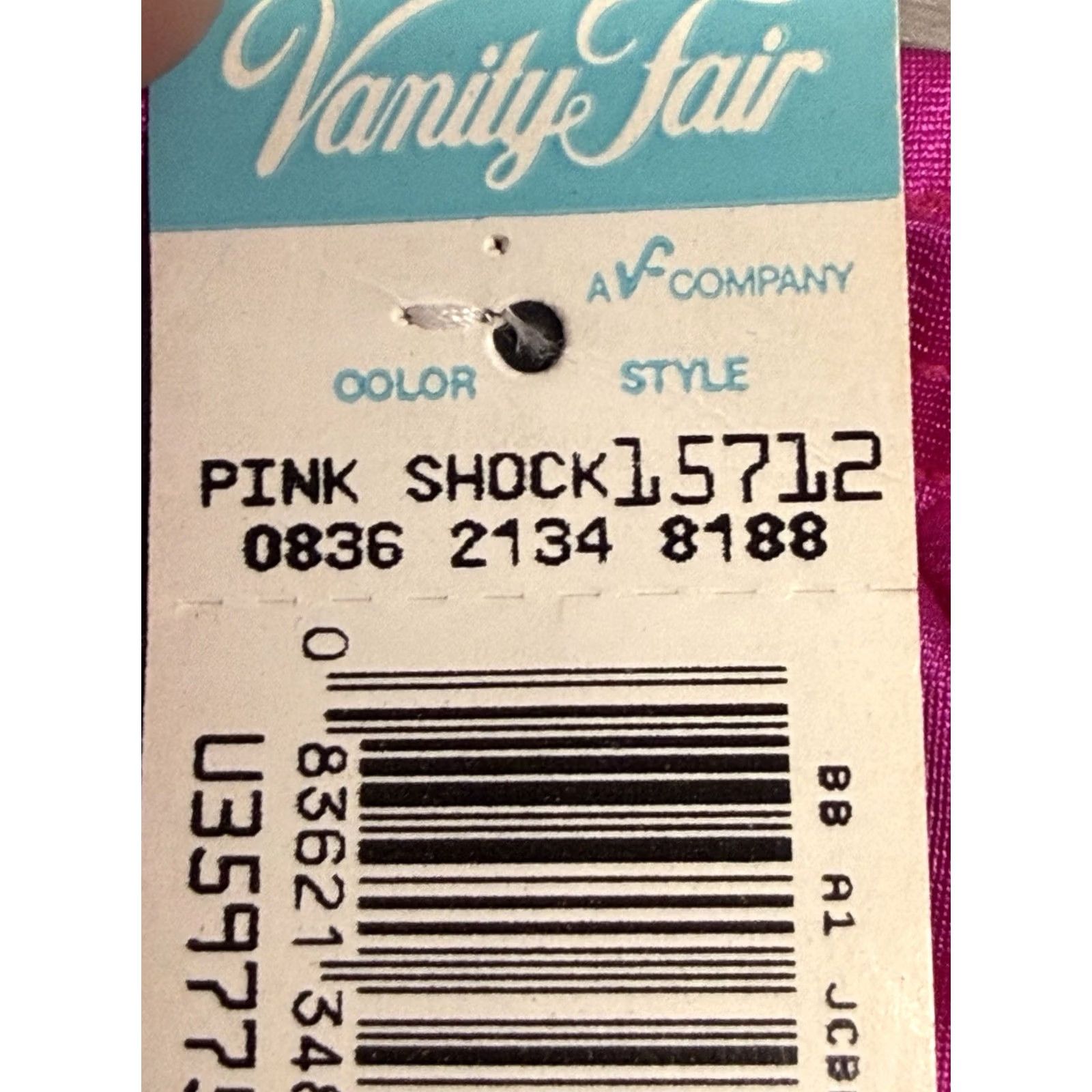Vintage Vintage Vanity Fair Satin Womens Size 5 Panties Hot Pink Nylon Briefs NWT 90s Size 27" / US 4 / IT 40 - 5 Thumbnail