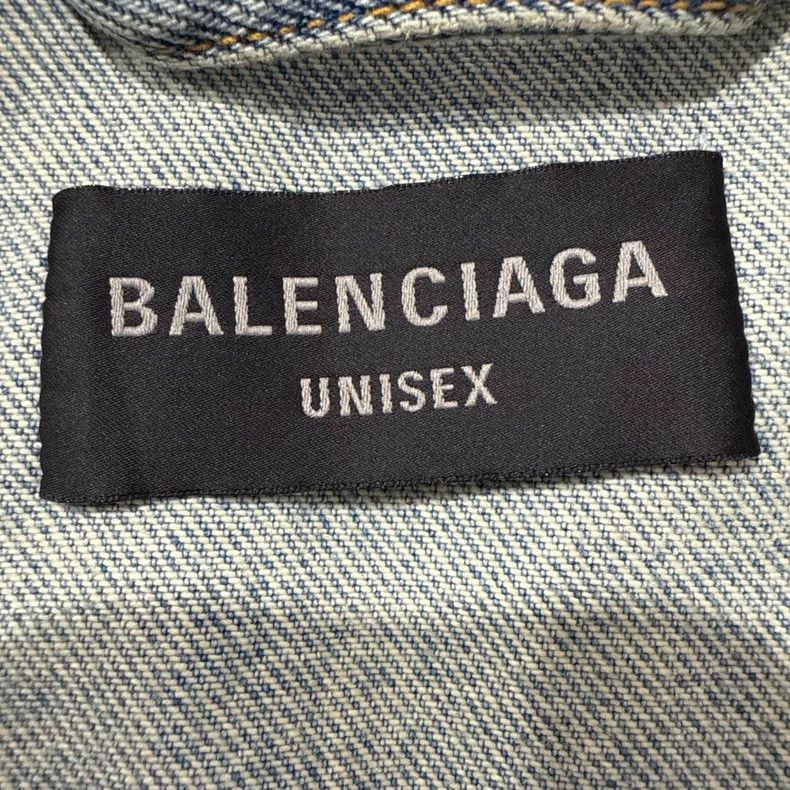 Balenciaga Balenciaga Denim Jacket 2501-Nextarrow Size US S / EU 44-46 / 1 - 2 Thumbnail