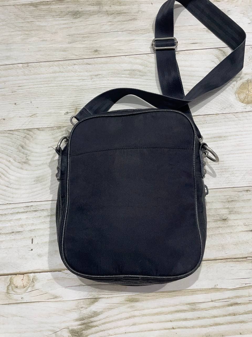 Diesel Vintage Diesel Messenger Bag Y2K Avant-Garde Leather/Nylon Size ONE SIZE - 9 Thumbnail