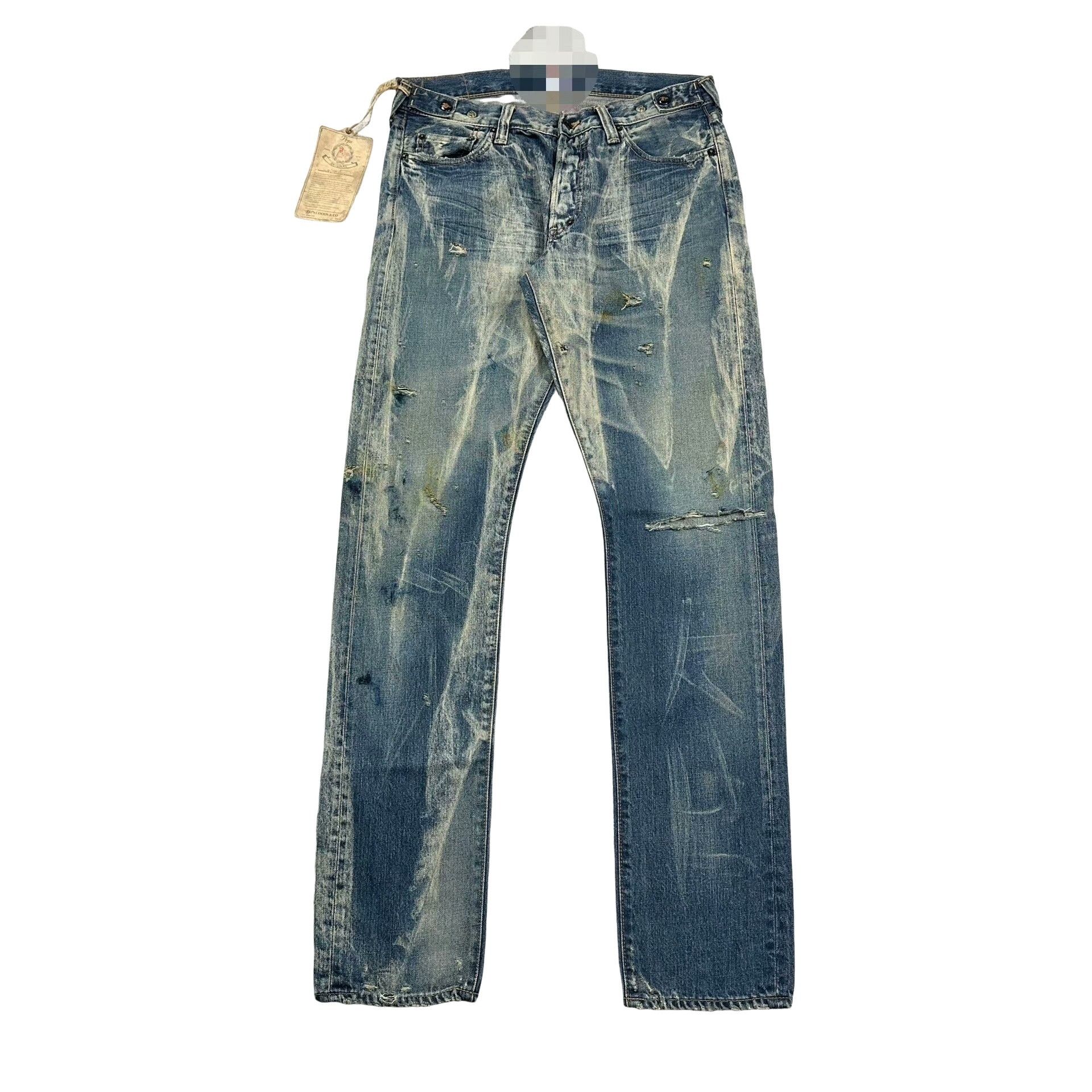 Prps Prps P69P44R Distressed Jeans Size 32 Size US 32 / EU 48 - 1 Thumbnail