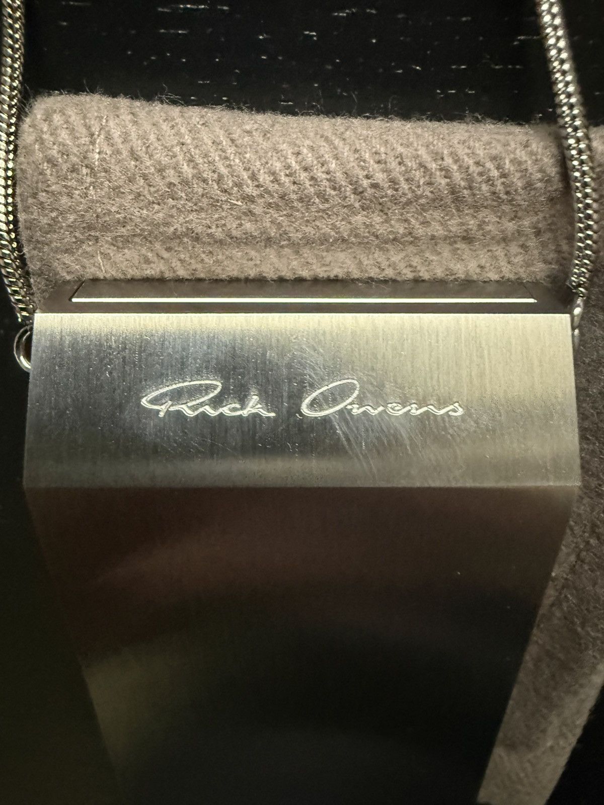 Rick Owens ASHTRAY NECKLACE Size ONE SIZE - 2 Thumbnail