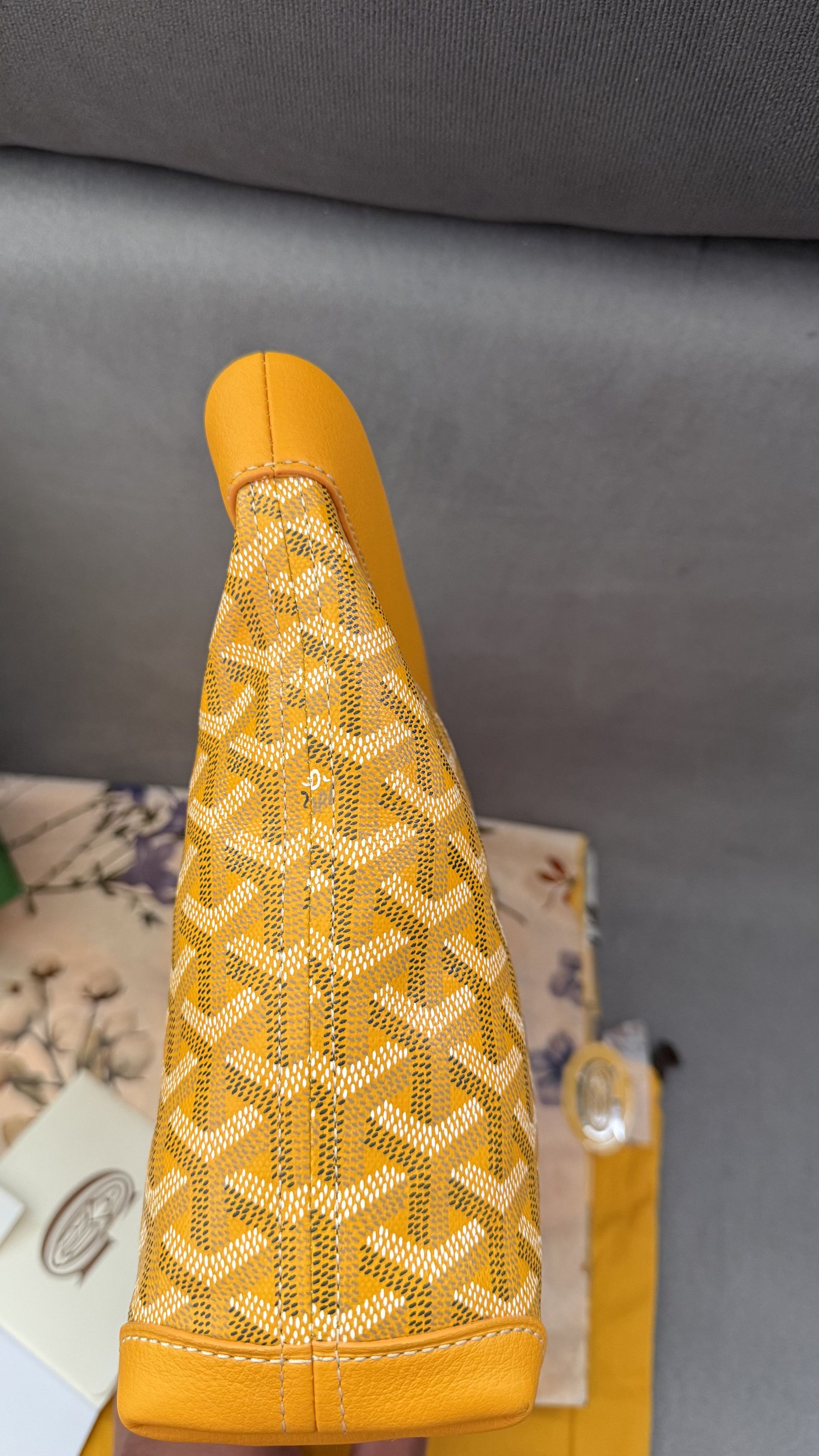 Goyard Goyard Conti PM - Yellow Size ONE SIZE - 9 Thumbnail