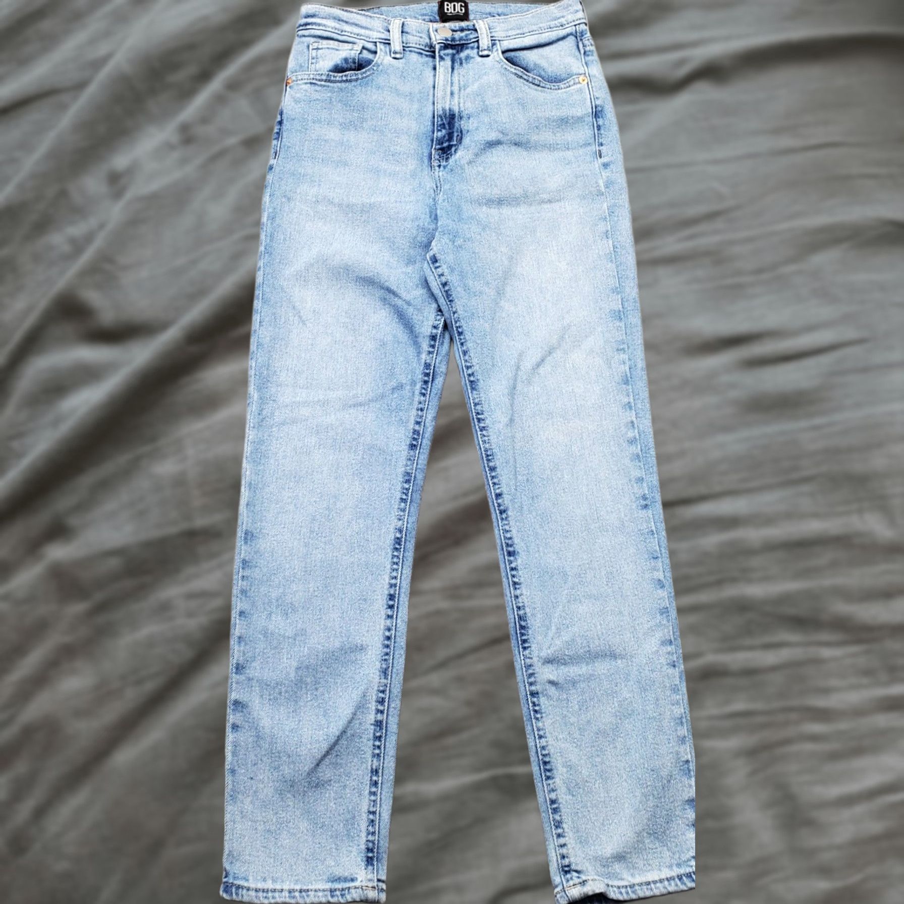 Bdg BDG Urban Outfitters Girlfriend Cropped Jeans Women 26 Blue High-Rise Vintage No Size 26" / US 2 / IT 38 - 1 Thumbnail