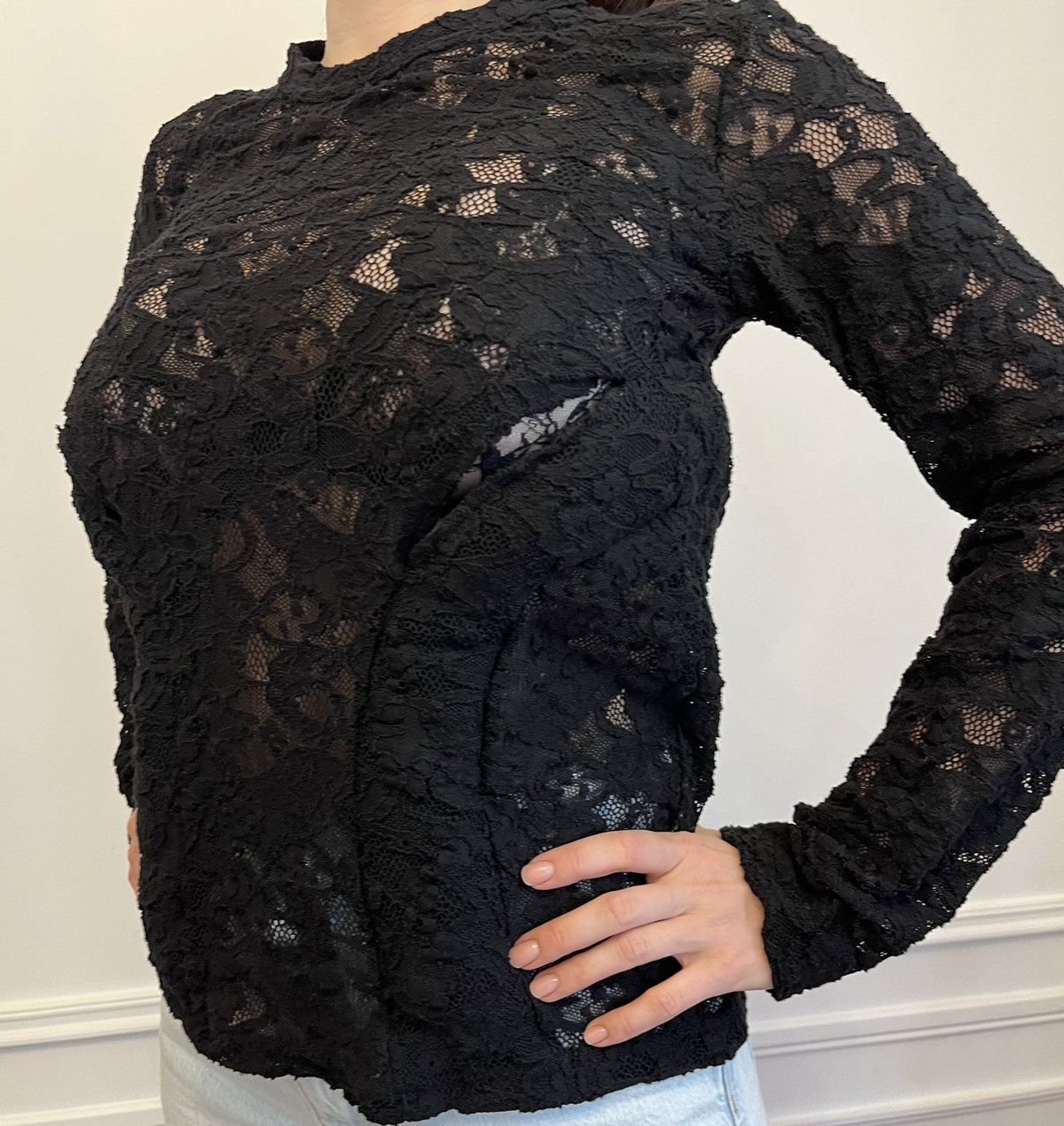 Comme des Garcons Blouse lace Comme Des Garçons SS20 Size M / US 6-8 / IT 42-44 - 1 Thumbnail