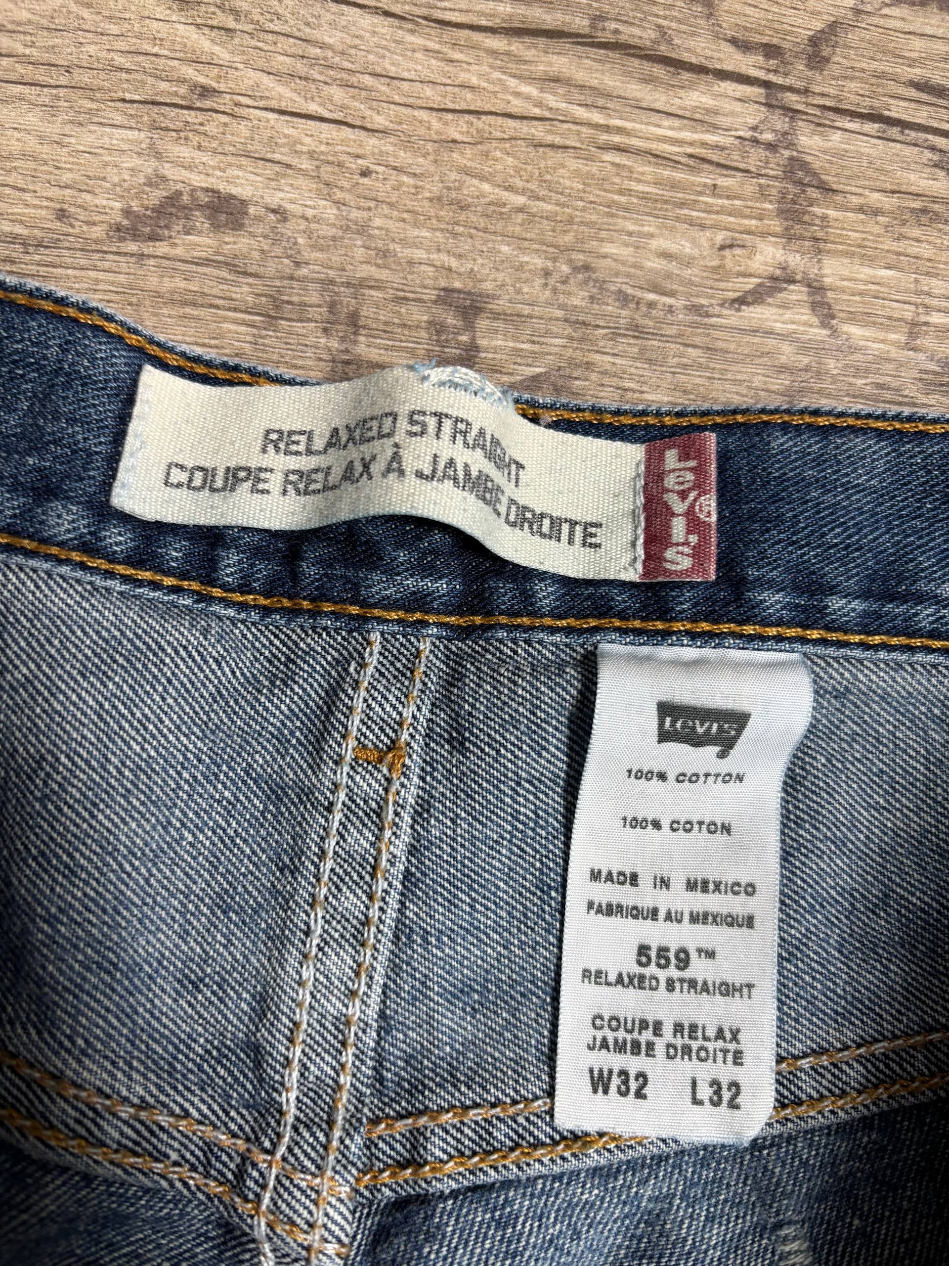 Levi's Levi's 559 Relaxed Straight Vintage Denim Jeans W32 L32 Size US 32 / EU 48 - 9 Thumbnail