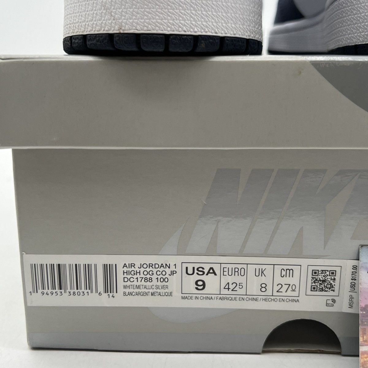 Nike Air Jordan 1 high Midnight navy Size US 9 / EU 42 - 6 Thumbnail