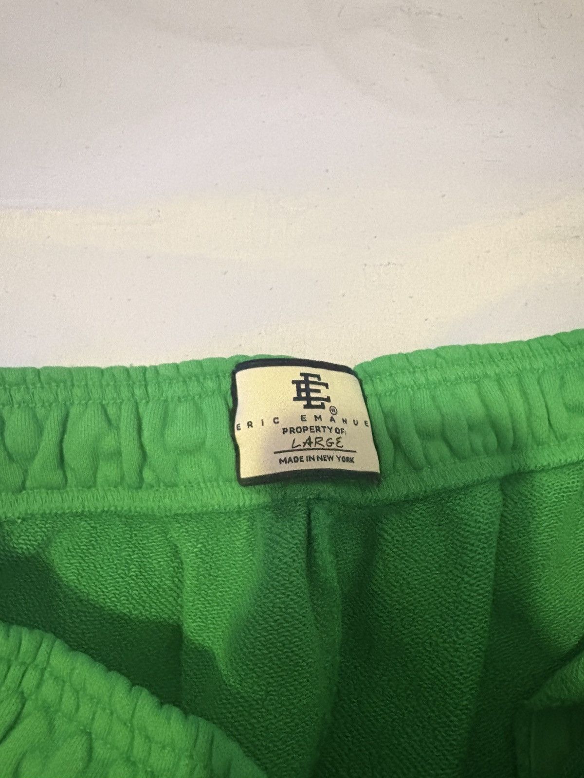 Eric Emanuel Eric Emanuel Rare green Fleece shorts size large Size US 31 - 3 Thumbnail