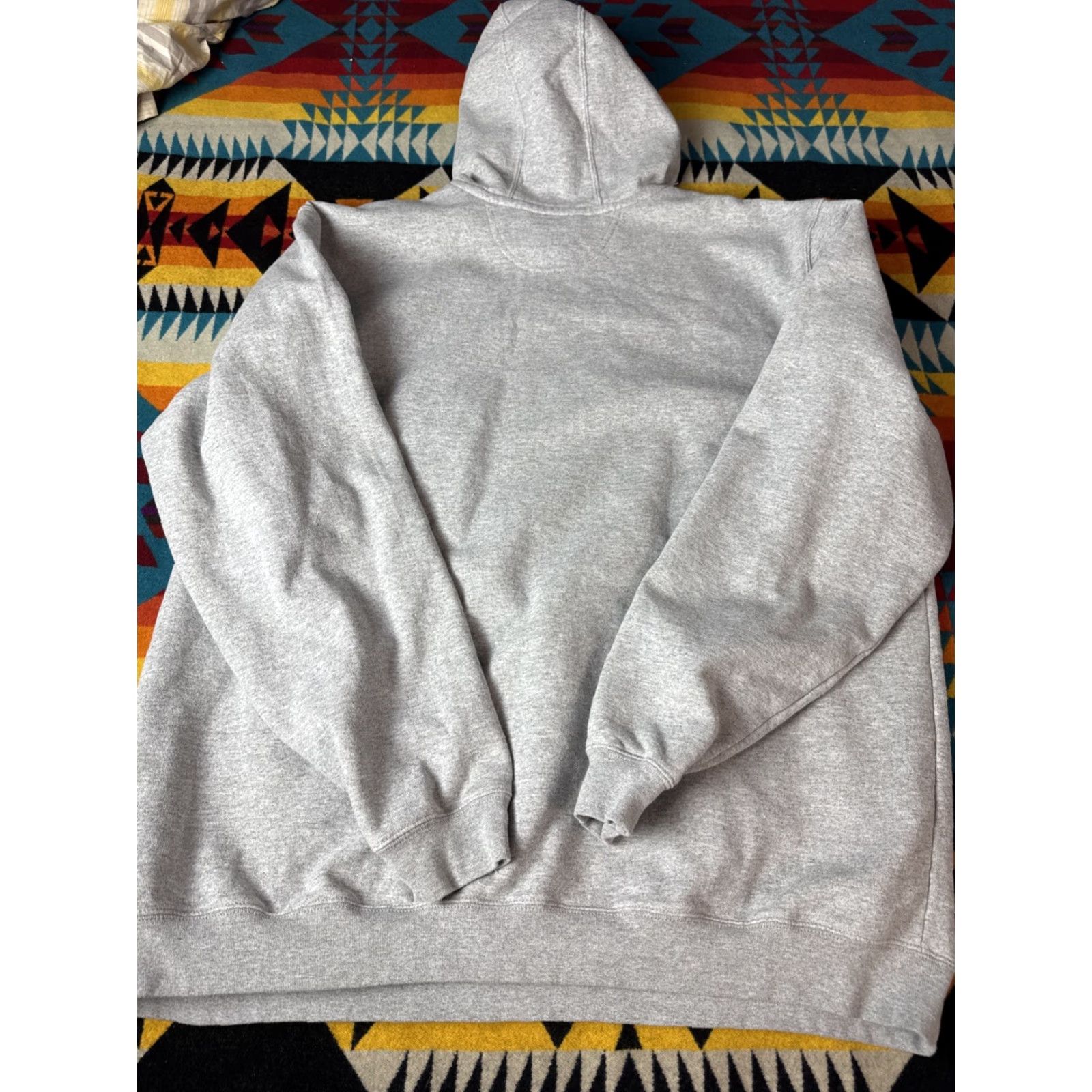 Carhartt Carhartt Hoodie Sweatshirt 2XL Tall Gray Pullover Men’s Loose Fit Size US XXL / EU 58 / 5 - 7 Thumbnail