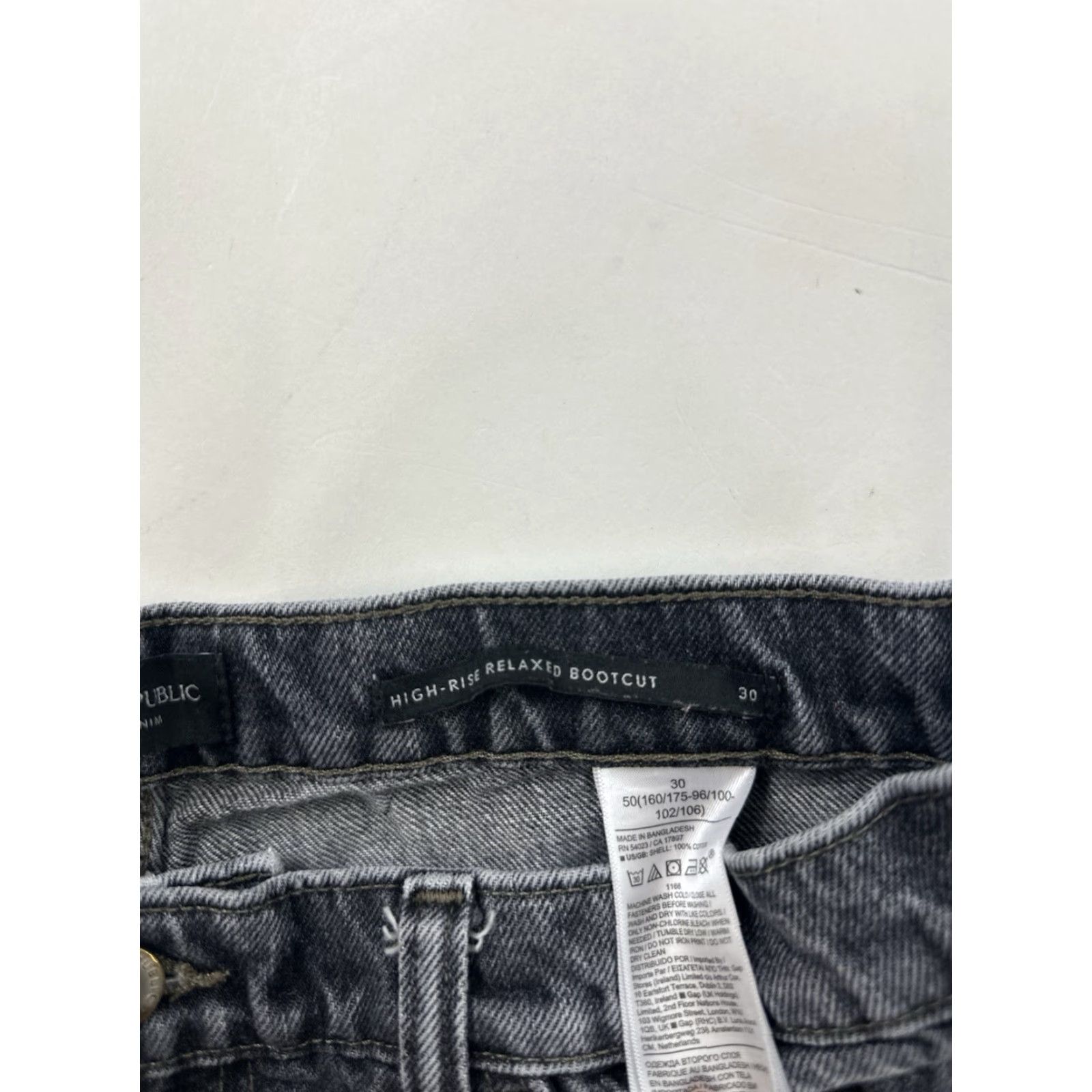 Banana Republic Banana Republic Jeans Women’s 30 Black High Rise Bootcut Size 30" / US 8 / IT 44 - 4 Thumbnail