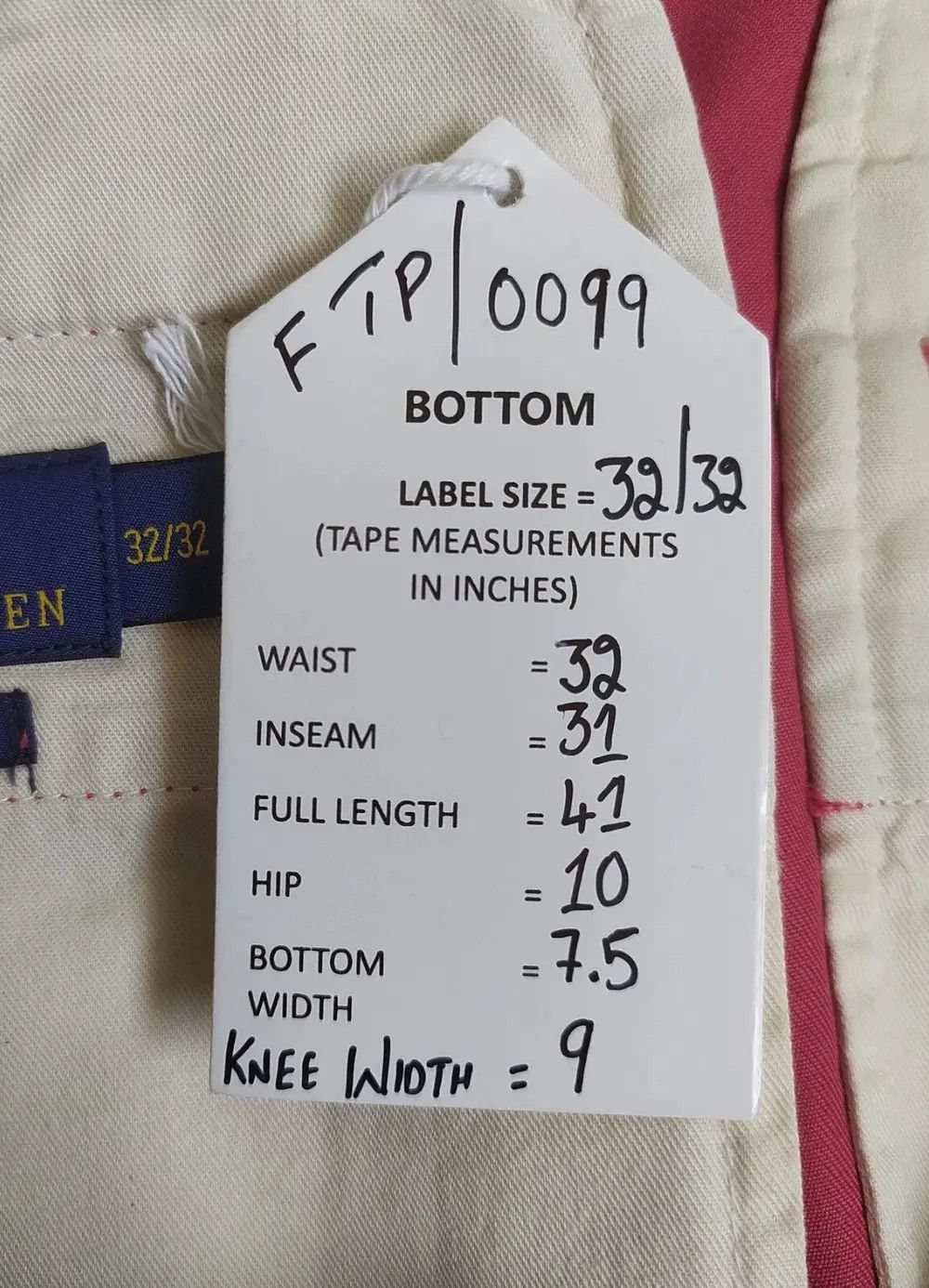 Polo Ralph Lauren Polo Ralph Lauren Whitman Relaxed Fit Trouser FTP 0099 Size US 32 / EU 48 - 6 Thumbnail