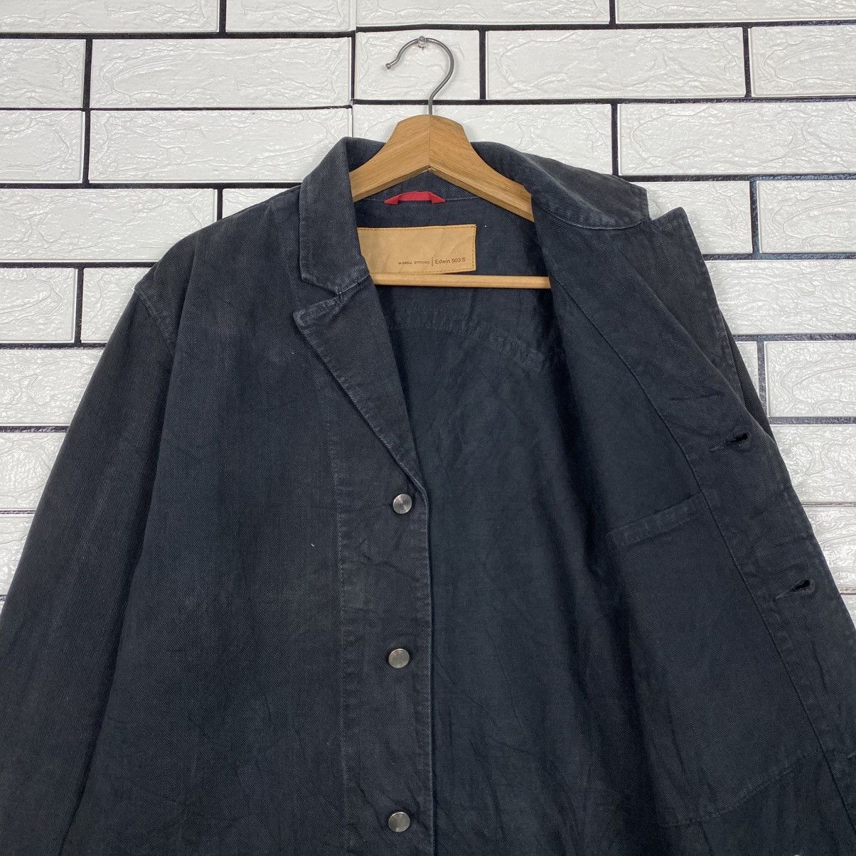 Japanese Brand 📌Vintage Chore Jacket Edwin 503 Duck Canvas Size US S / EU 44-46 / 1 - 13 Thumbnail