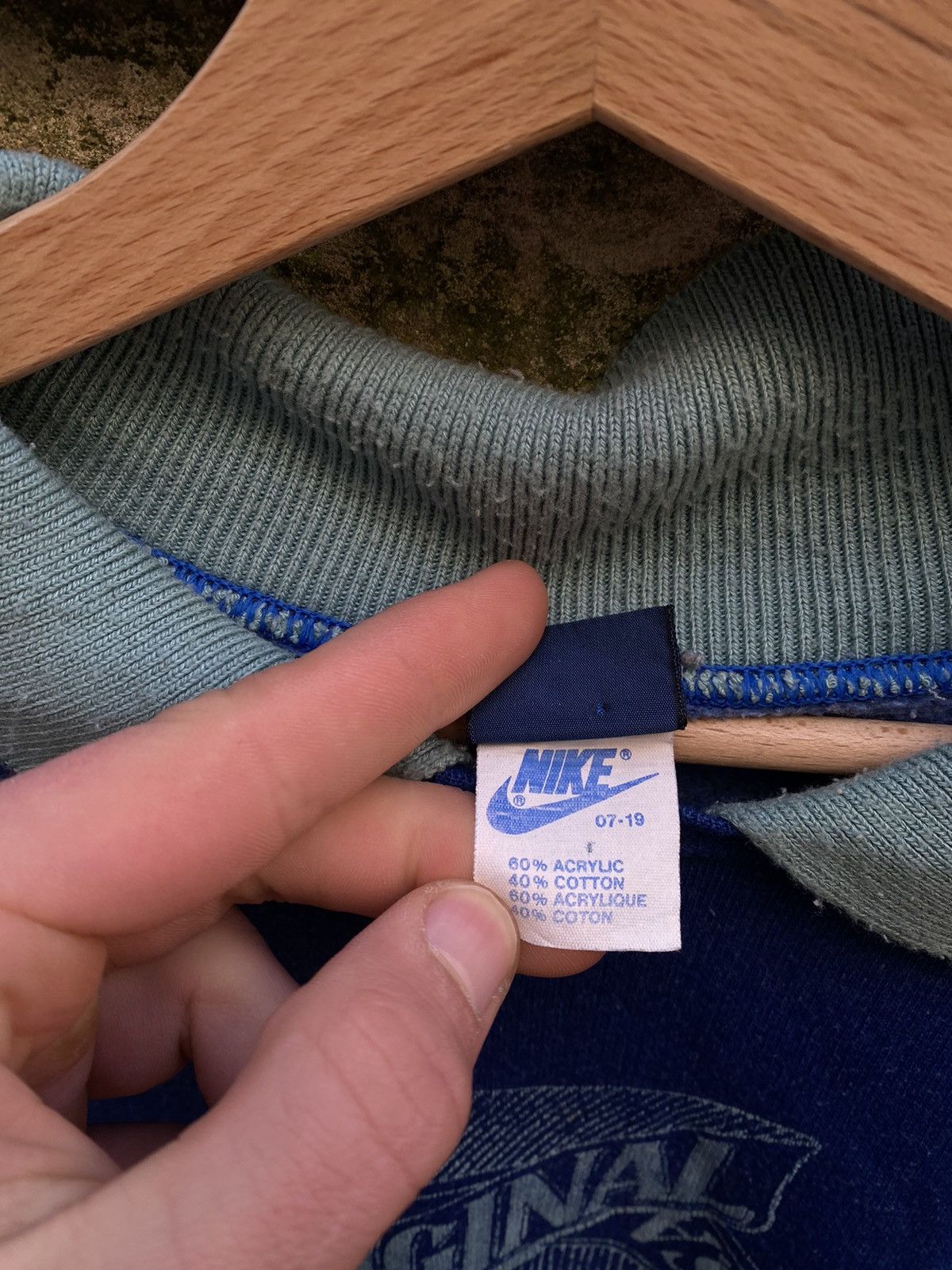 Nike × Vintage Vintage Nike 80s Sweatshirt Size US M / EU 48-50 / 2 - 5 Thumbnail