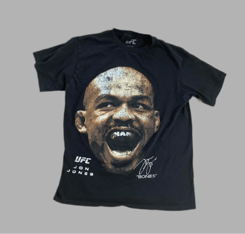 UFC Jon Jones UFC black t-shirt Size US S / EU 44-46 / 1 - 1 Thumbnail