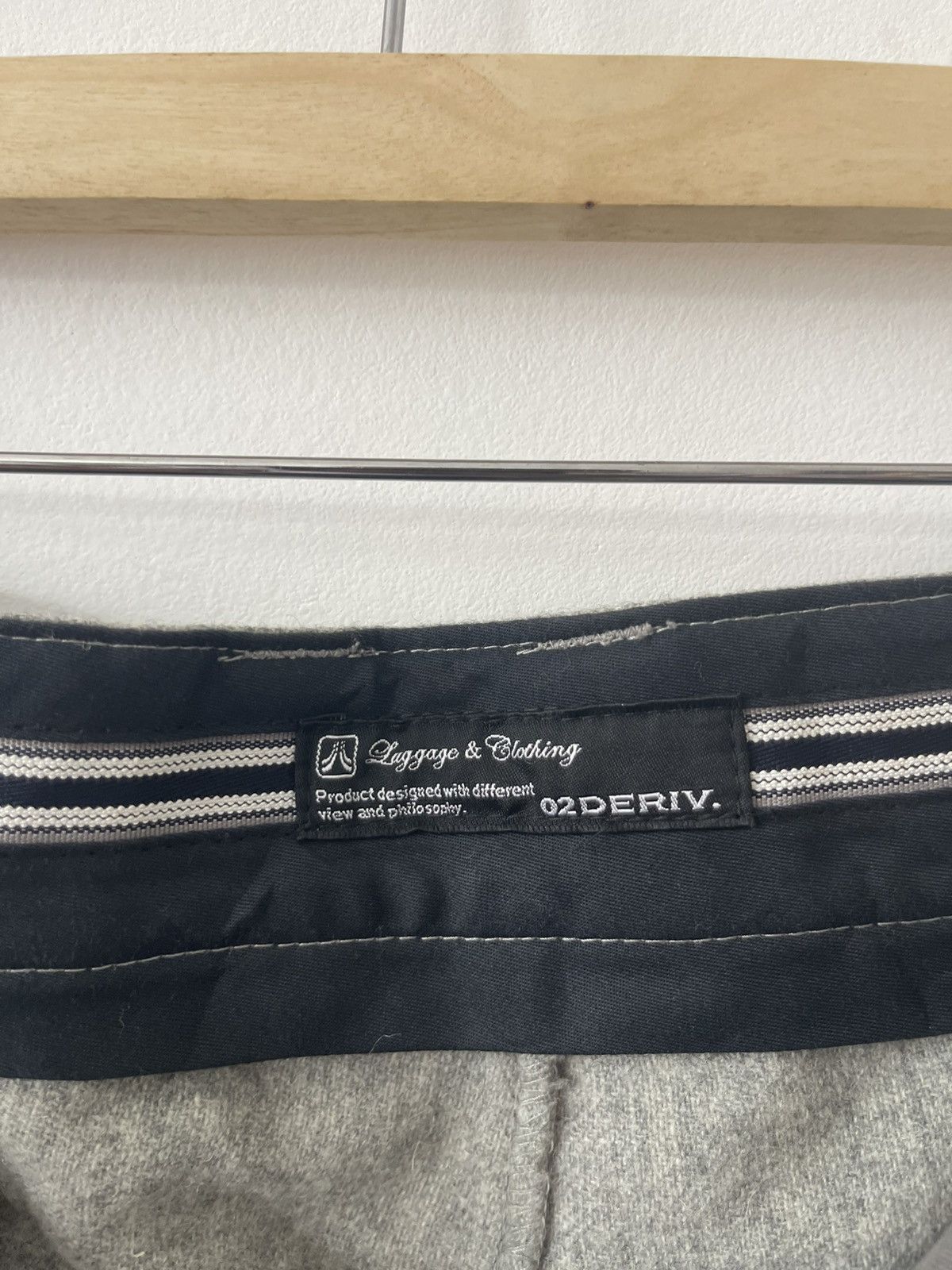 02DERIV. Rare Vintage 02DERIV. Wool Tactical Cargo Style Pant Size US 31 - 7 Thumbnail