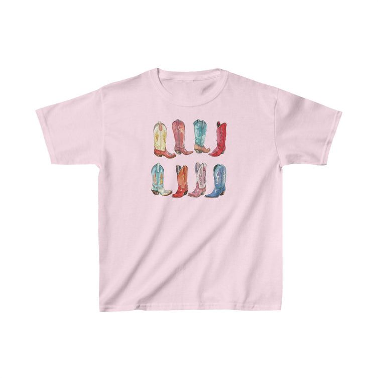 Other Pink Cowboy Boots Baby Tee Size M / US 6-8 / IT 42-44 - 3 Thumbnail