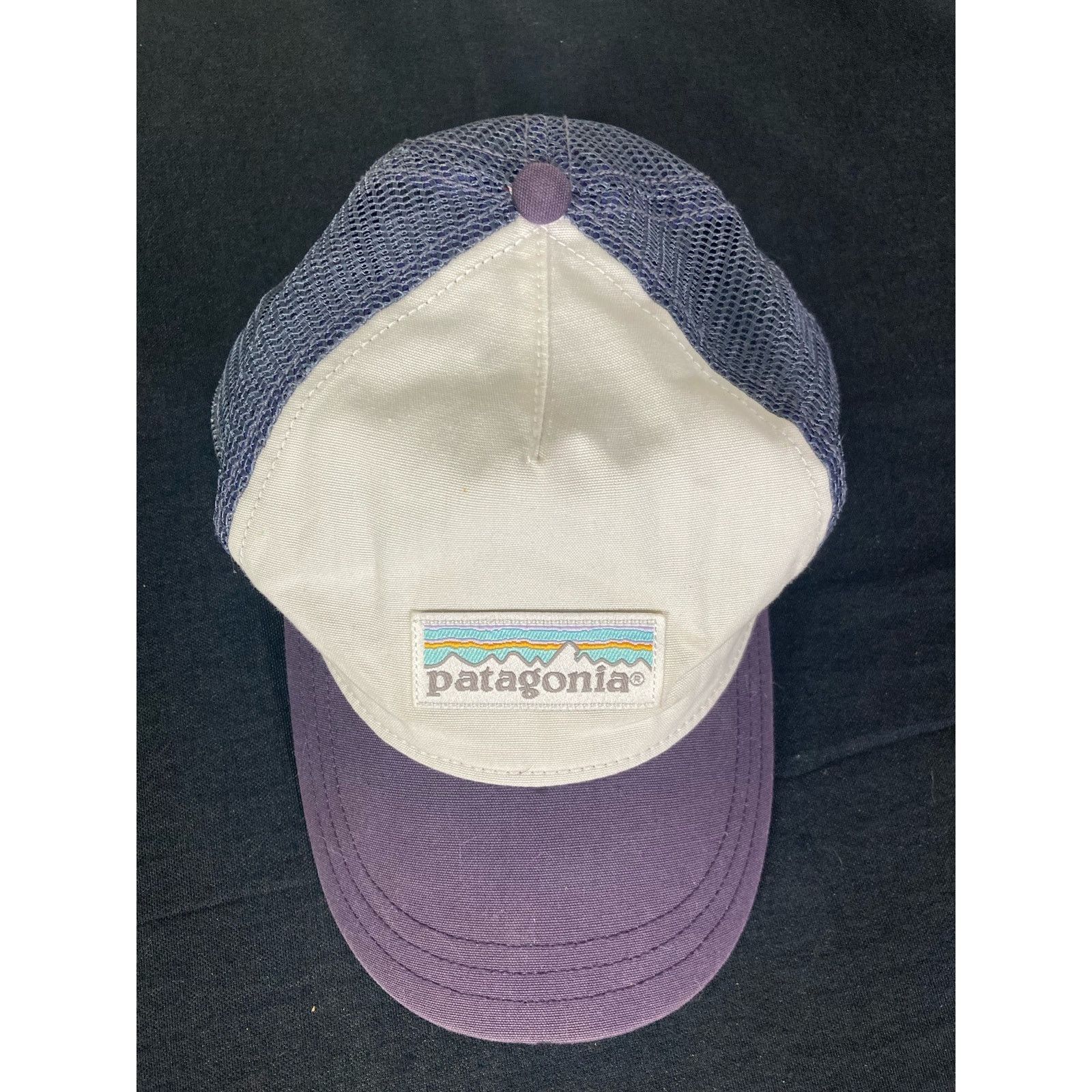 Patagonia Patagonia Adjustable Mesh Snapback Hat Blue Purple Size ONE SIZE - 2 Thumbnail