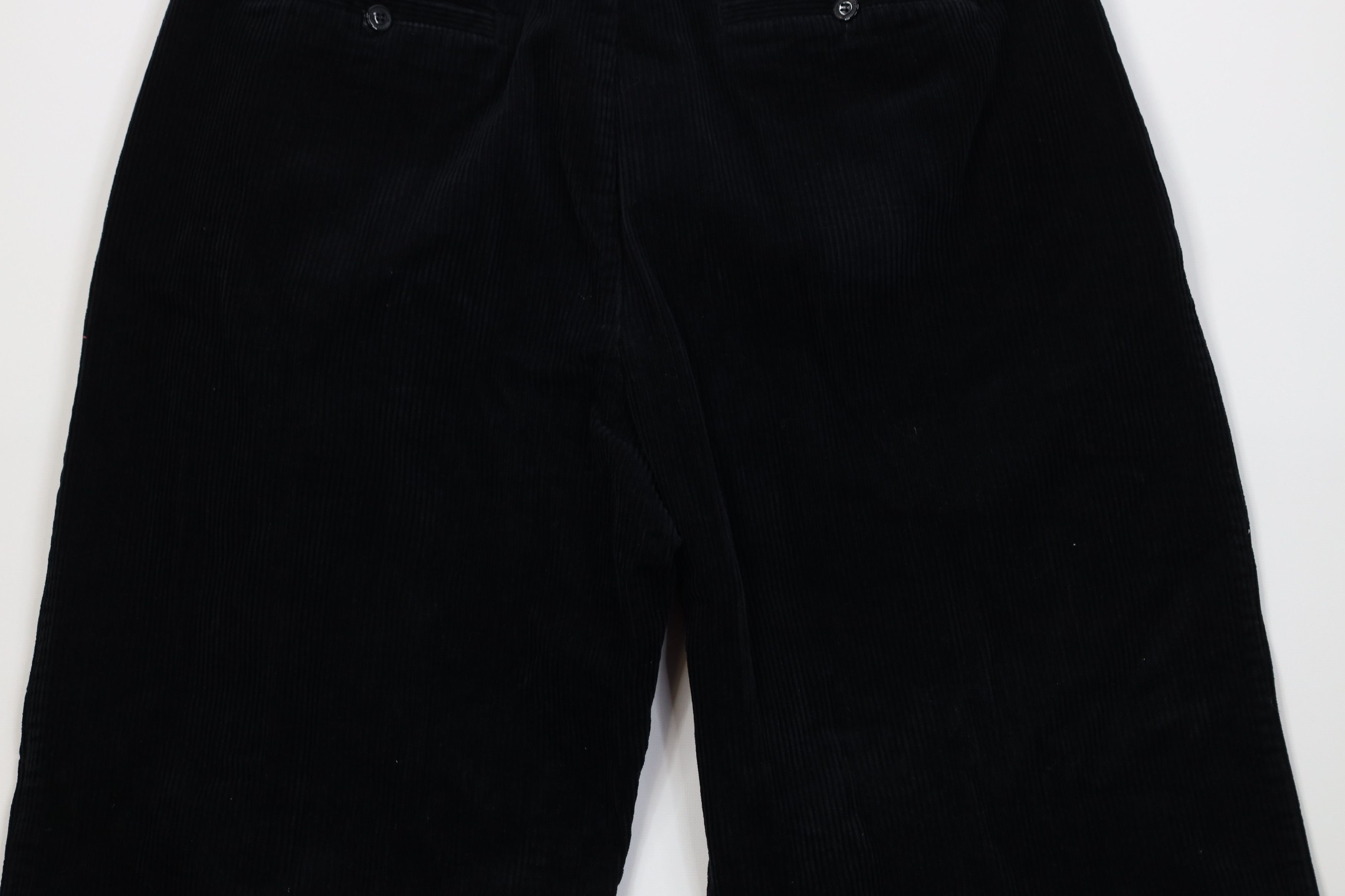 Vintage Vintage 90s Streetwear Wide Leg Corduroy Chino Pants Black Size US 36 / EU 52 - 11 Thumbnail