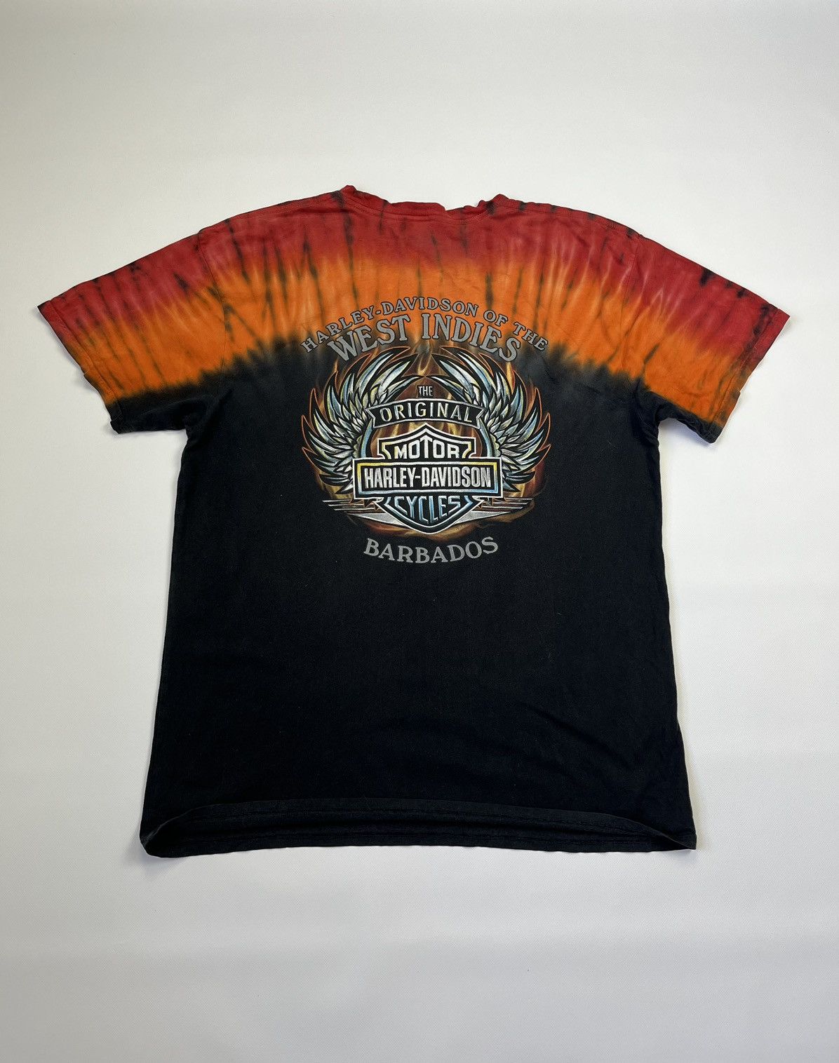 Harley Davidson Harley Davidson Barbados Motorcycles Moto Tee Shirt Size US XL / EU 56 / 4 - 1 Thumbnail