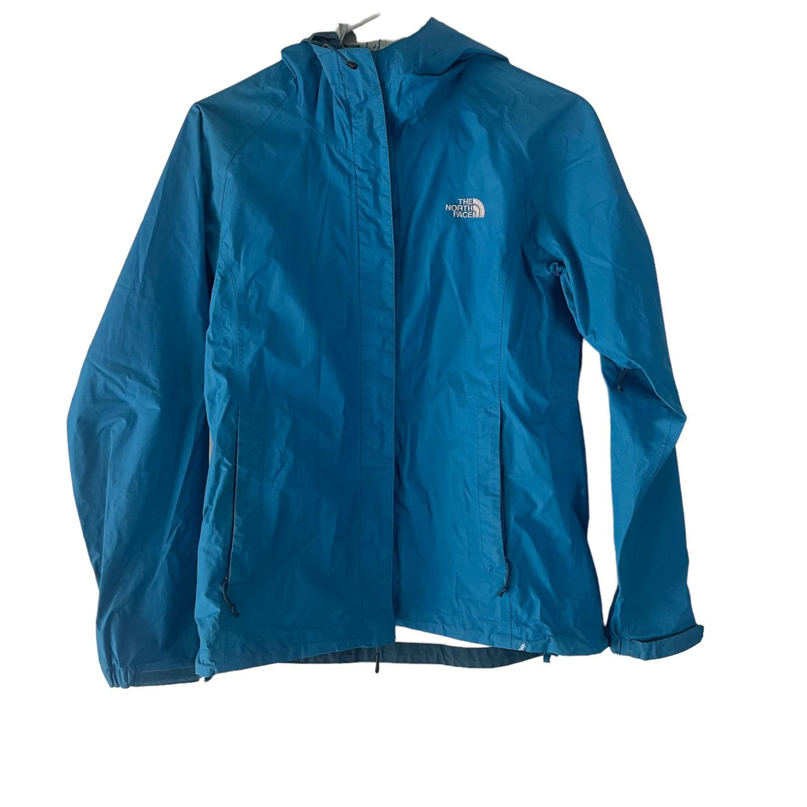 The North Face HyVent blue 2-tone on sale jacket