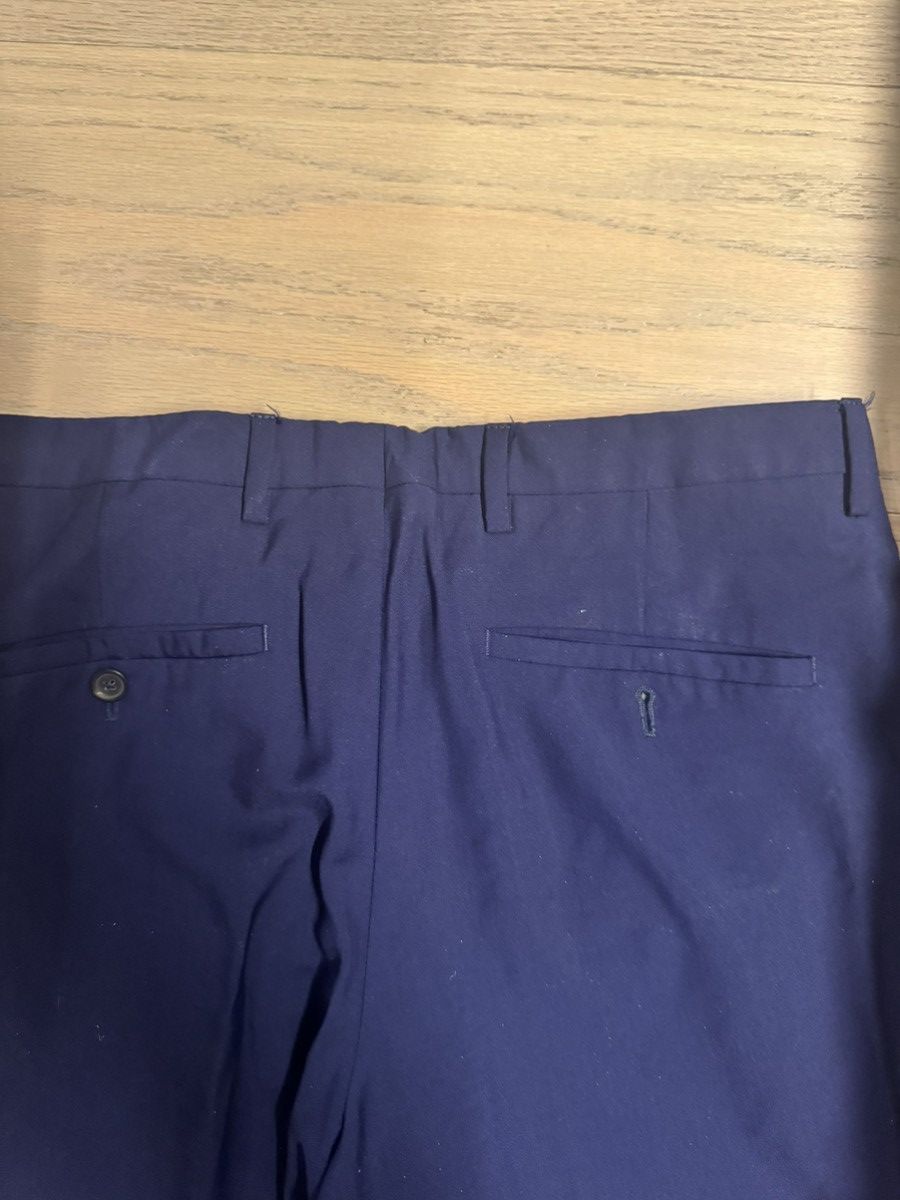 Jil Sander Navy formal tapered trousers 46 Size 36R - 7 Thumbnail