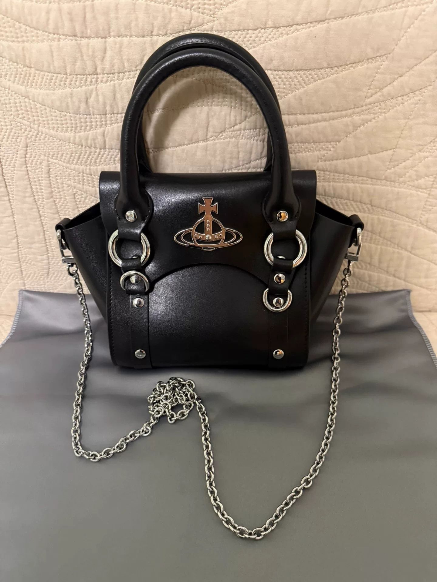 Vivienne Westwood Vivienne Westwood Betty Moto Bag Size ONE SIZE - 1 Thumbnail