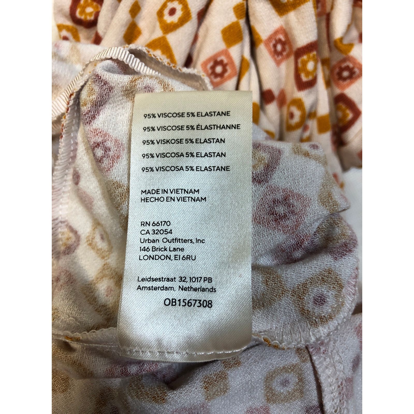 Free People Women’s Free People cream with pattern romper Size ONE SIZE - 6 Thumbnail
