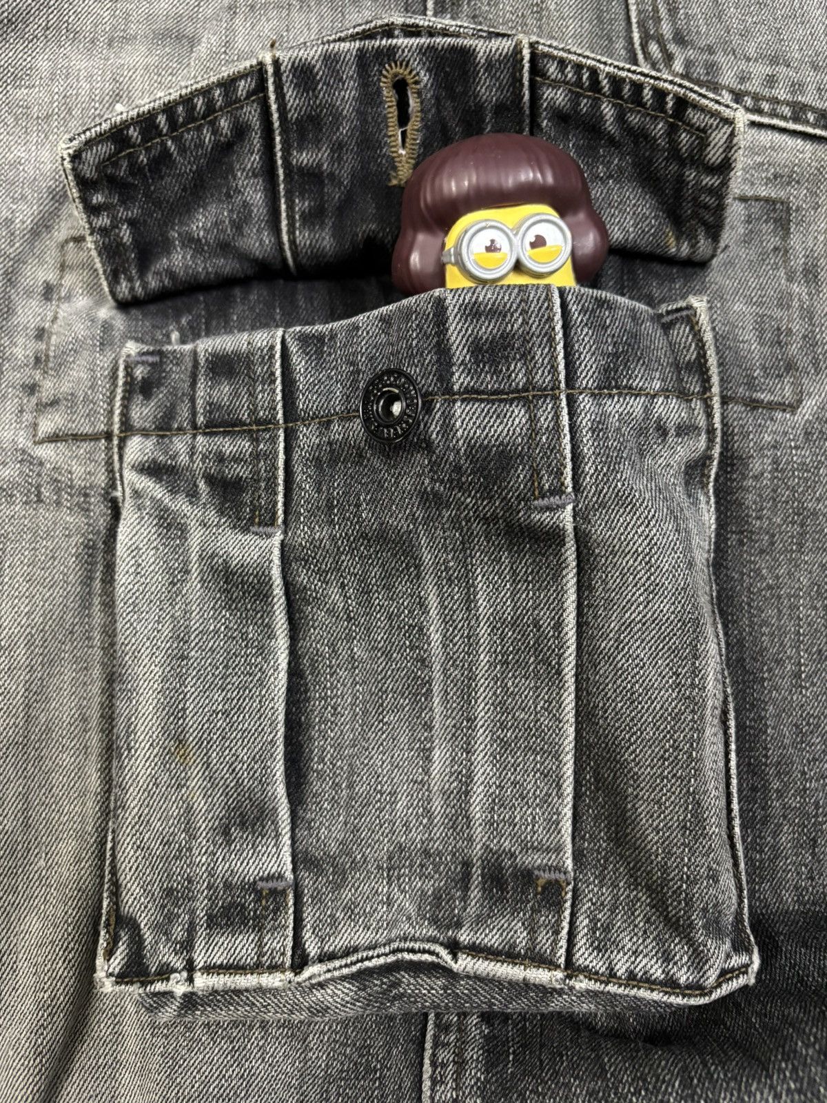Levi's Vintage Levis 503 Faded Baggy Distressed Cargo Grunge Jeans Size US 32 / EU 48 - 6 Thumbnail
