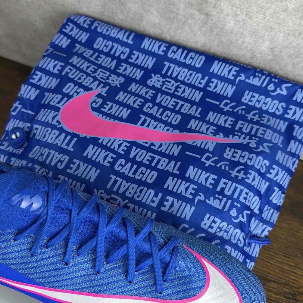 Nike Nike Zoom Mercurial Vapor 16 Elite FG Racer Blue FQ1457-446 Size US 12.5 / EU 45-46 - 10 Thumbnail
